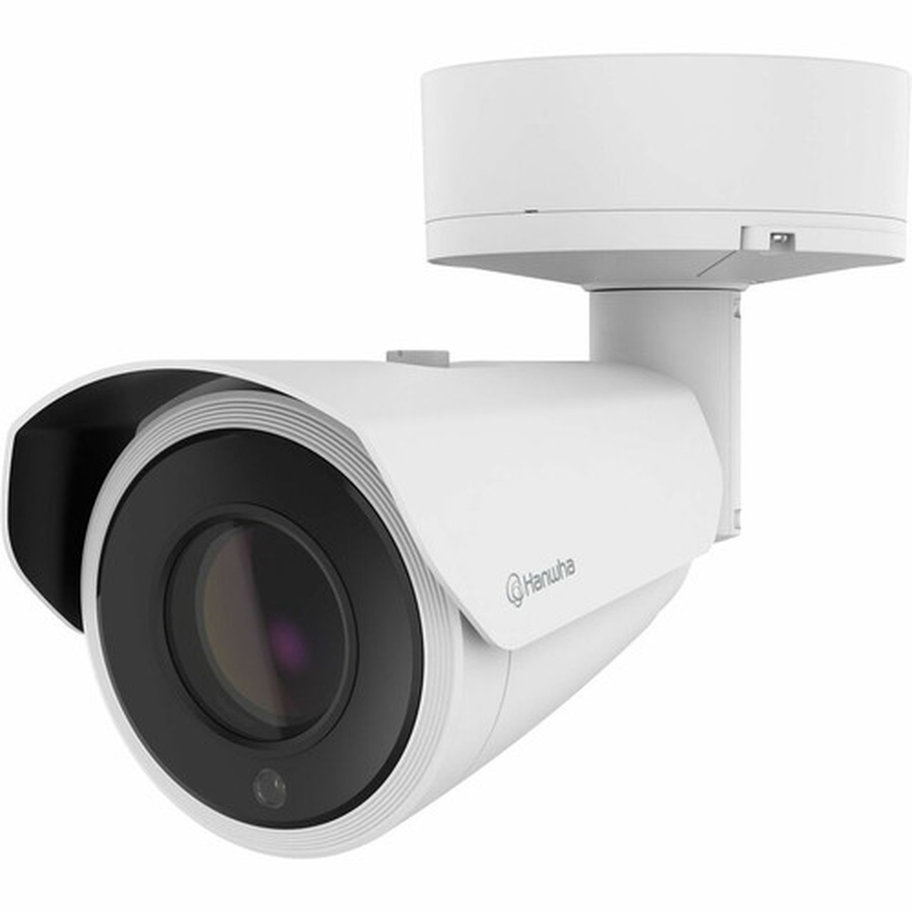 Hanwha PNO-A9311RLP 4K Network Camera - Color - Bullet - White - TAA Compliant - 22966 ft 70 m Infrared Night Vision - H264 - x - PNO-A9311RLP