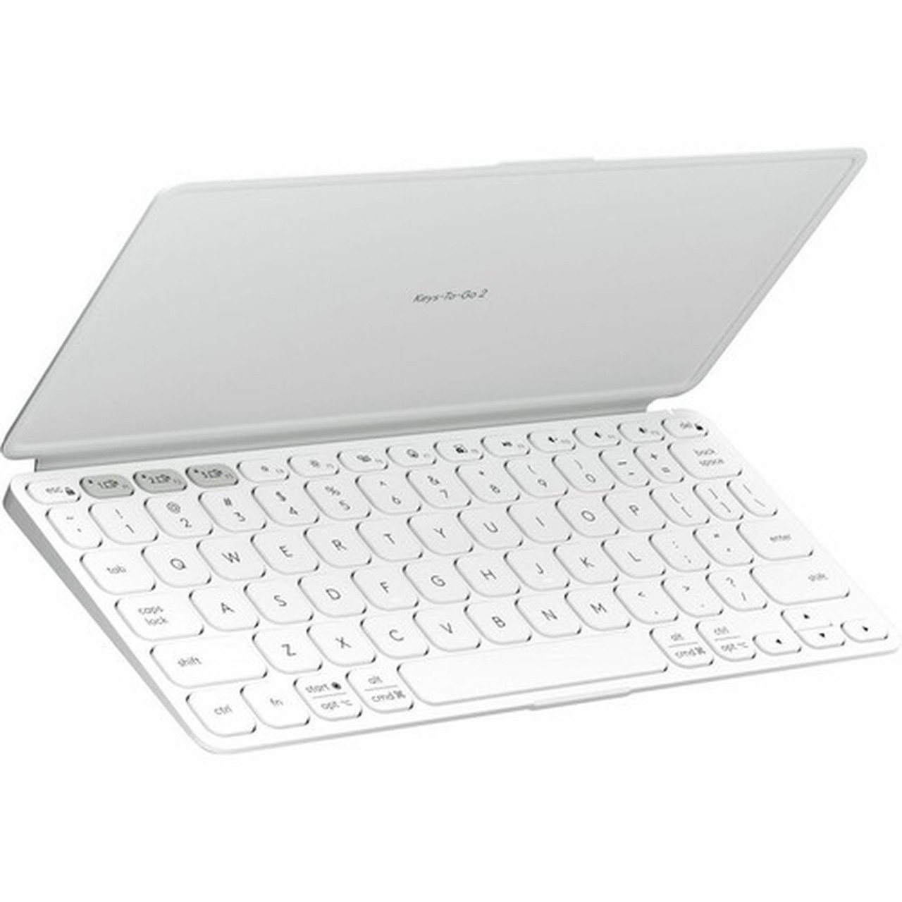 Logitech Keys-To-Go 2 Keyboard - Wireless Connectivity - Bluetooth Volume Control Screen Brightness Media Player Easy-Switch Hot - 920-012919