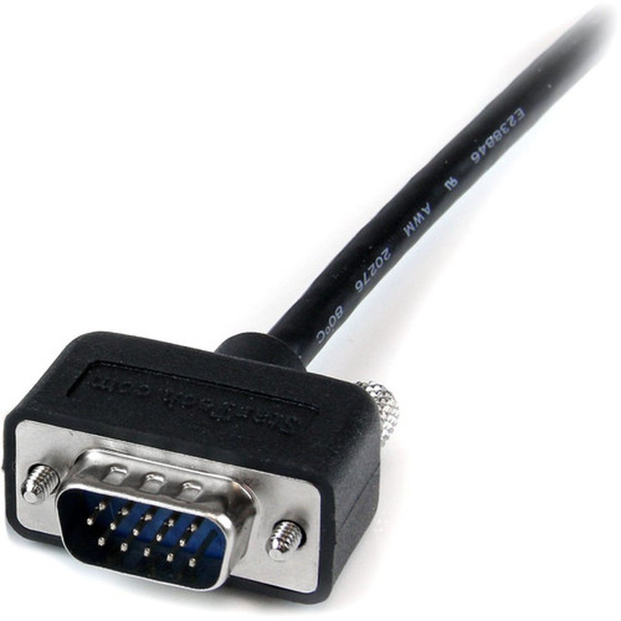 StarTechcom 6 ft Low Profile High Resolution Monitor VGA Cable - VGA Cable - 6ft VGA Video Cable - VGA Monitor Cable - HD15 to HD15 - MXT101MMLP6