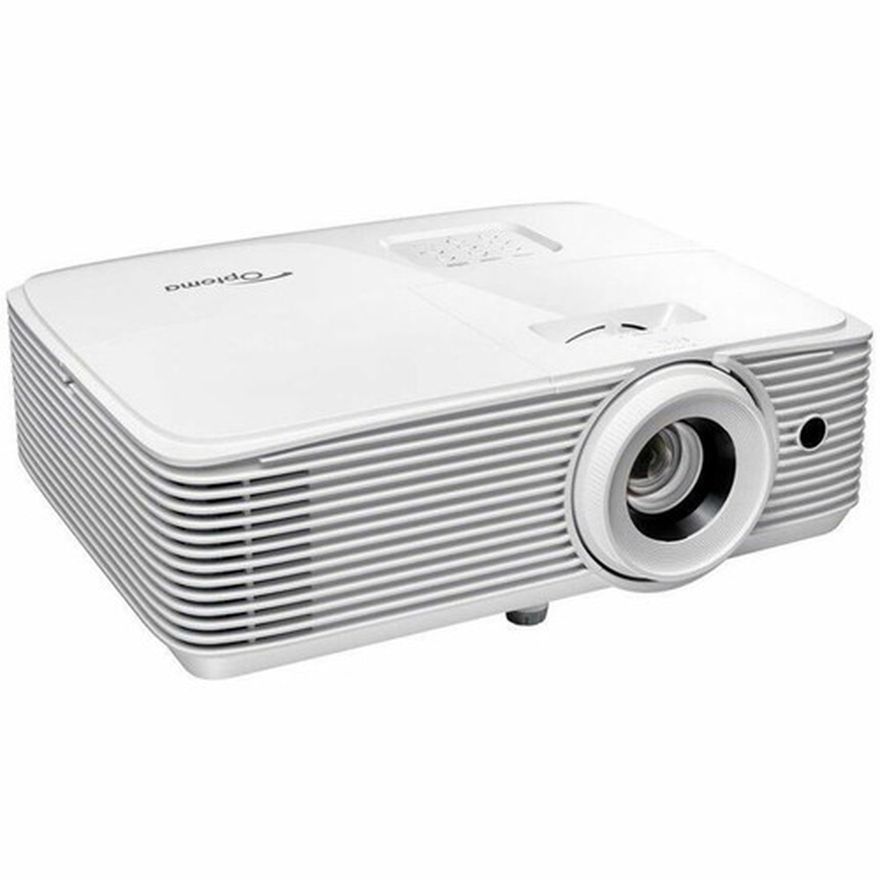 Optoma HD30LV 3D DLP Projector - 169 - Portable - White - High Dynamic Range HDR - Front - 1080p - 4000 Hour Normal Mode - 10000 - HD30LV