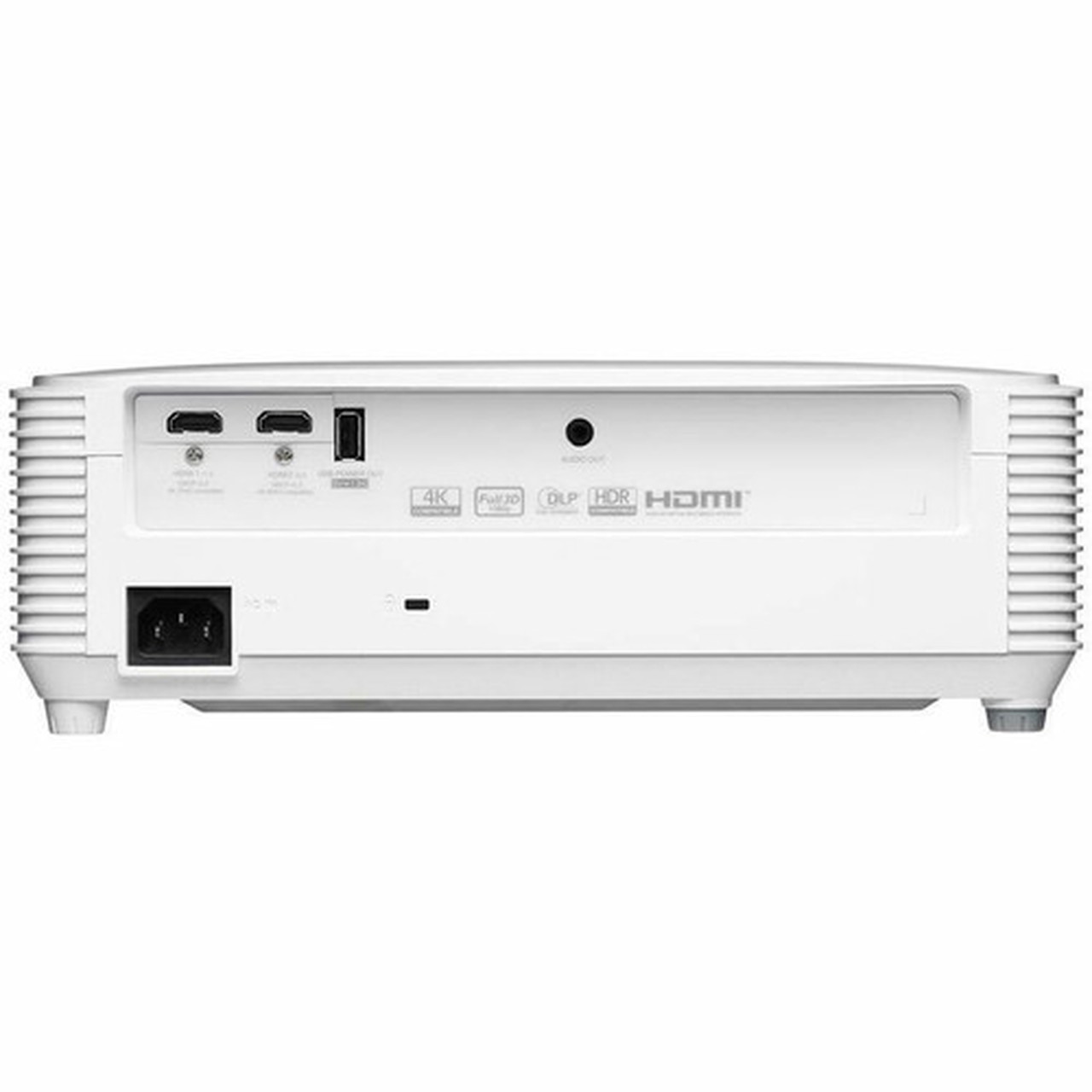 Optoma HD30LV 3D DLP Projector - 169 - Portable - White - High Dynamic Range HDR - Front - 1080p - 4000 Hour Normal Mode - 10000 - HD30LV