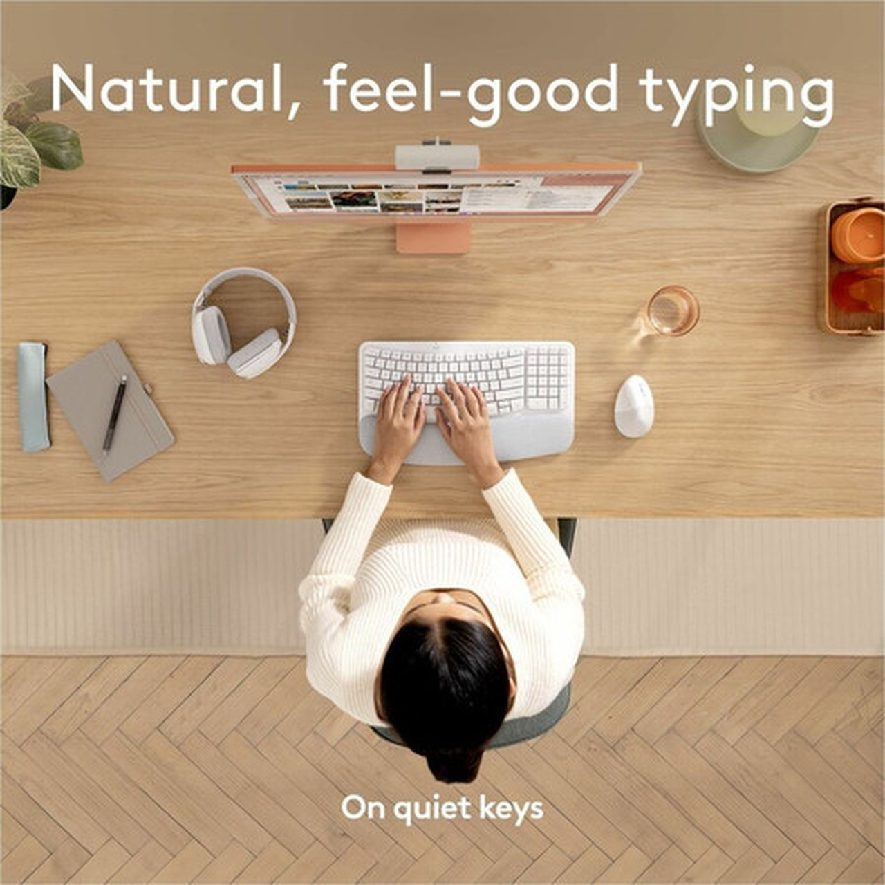 Logitech MX Keys Keyboard - Wireless Connectivity - Bluetooth - 3281 ft 10000 mm Easy-Switch OnOff Switch Hot Keys - Windows - 920-012402