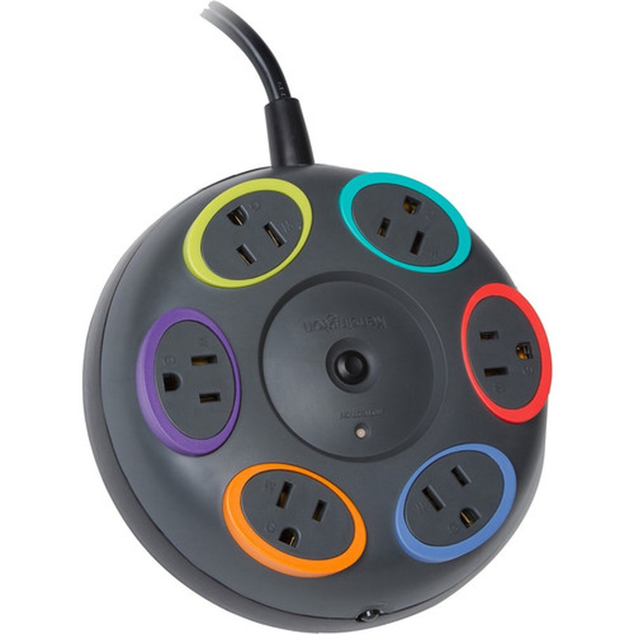 Kensington SmartSockets Table Top Surge Protector - 6 x NEMA 5-15R - 1500 J - 120 V AC Input - 120 V AC Output - 16 ft - External K62634NA