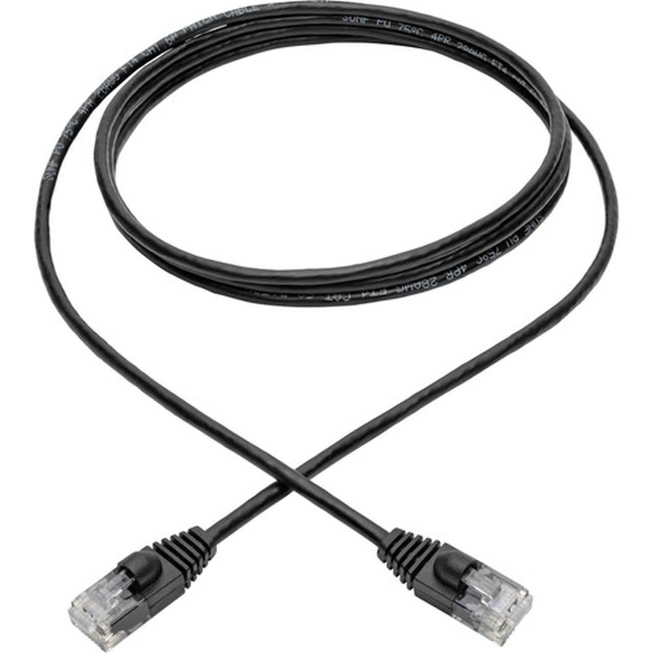 Tripp Lite by Eaton Gigabit N261-S06-BK Cat6a UTP Patch Network Cable - 6 ft Category 6a Network Cable for PC Server Router Patch N261-S06-BK