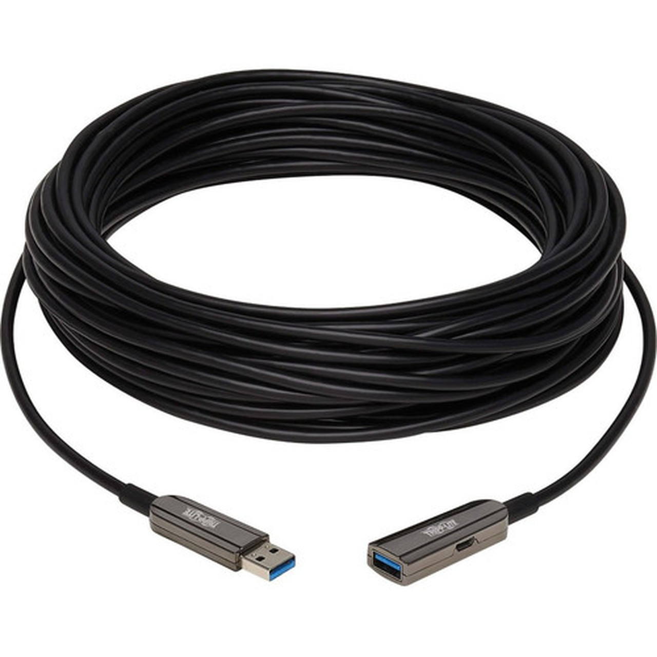 Tripp Lite by Eaton U330F-15M-G1 Fiber Optic Extension Data Transfer Cable - 49 ft Fiber Optic Data Transfer Cable for Computer Hard U330F-15M-G1