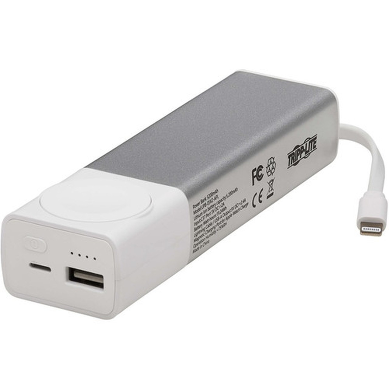 Tripp Lite by Eaton UPB-05K2-APL 5200mAh Power Bank - For e-book Reader Tablet PC Smartphone Smartwatch iPhone iPad iPod Mobile UPB-05K2-APL