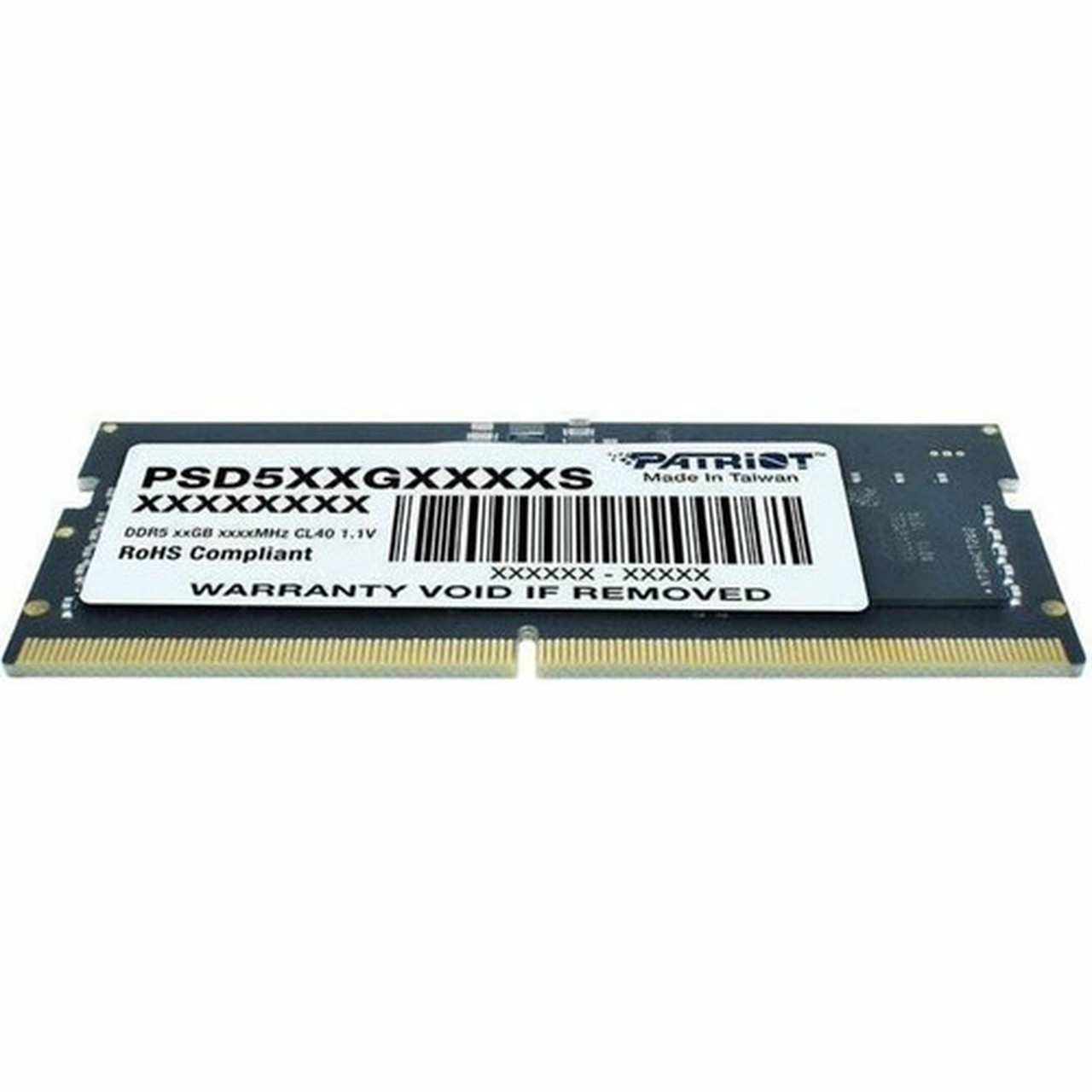 Patriot Memory Signature Line 16GB DDR5 SDRAM Memory Module - For Notebook - 16 GB 1 x 16GB - DDR5-5600PC5-44800 DDR5 SDRAM - 5600 PSD516G560081S