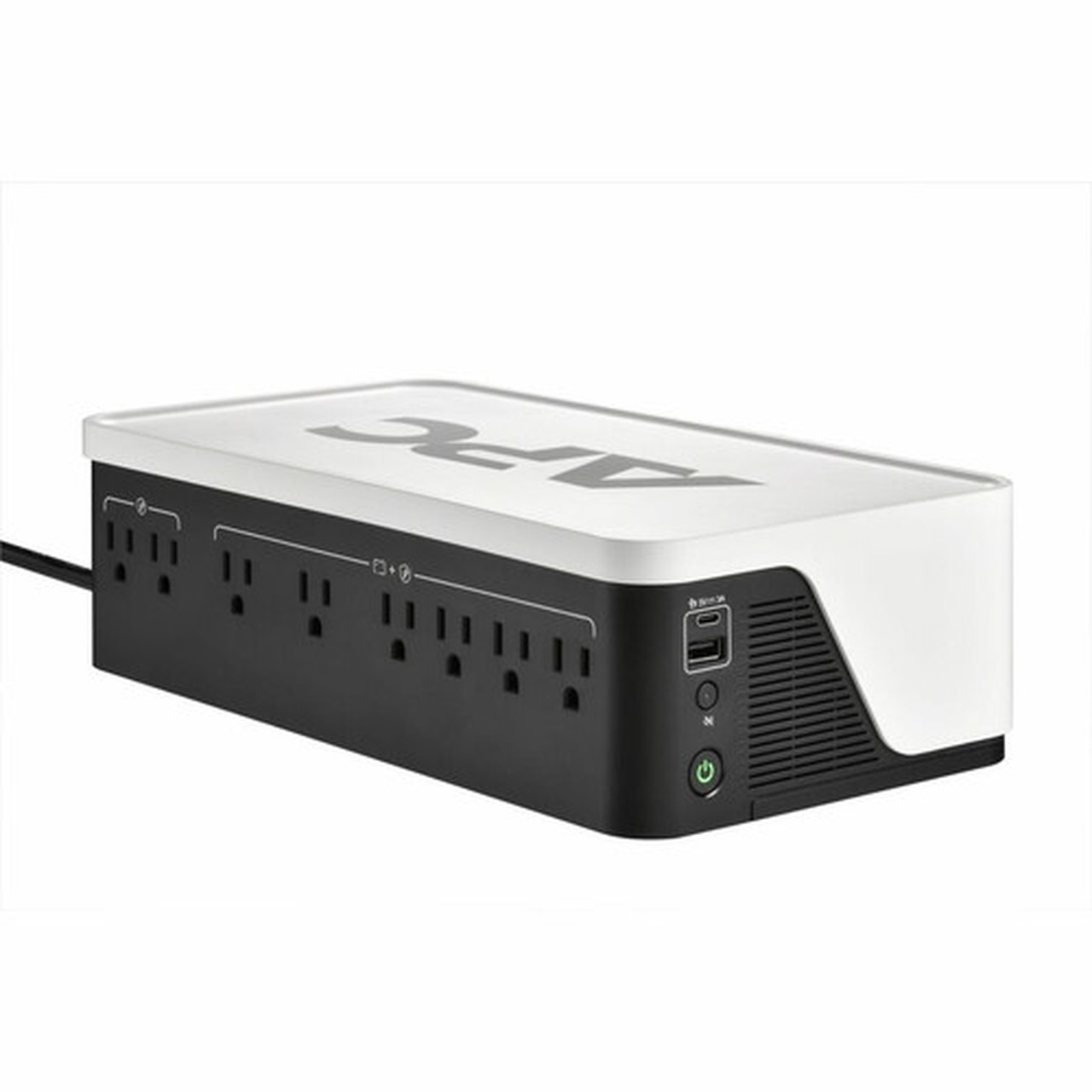 APC by Schneider Electric Back-UPS 1050VA FloorWall Mountable UPS - FloorWall Mountable - 8 Hour Recharge - 120 V Input - 120 V AC - BE1050G3