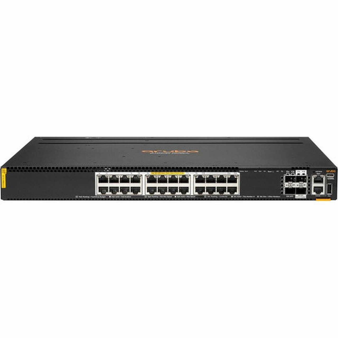 Aruba 6300L 24p Smart Rate 1G25G5G10G CL6 2p SFP56 50G 2p SFP28 25G L2 Switch - 24 Ports - Manageable - Gigabit Ethernet 25 5 10 S3L75A