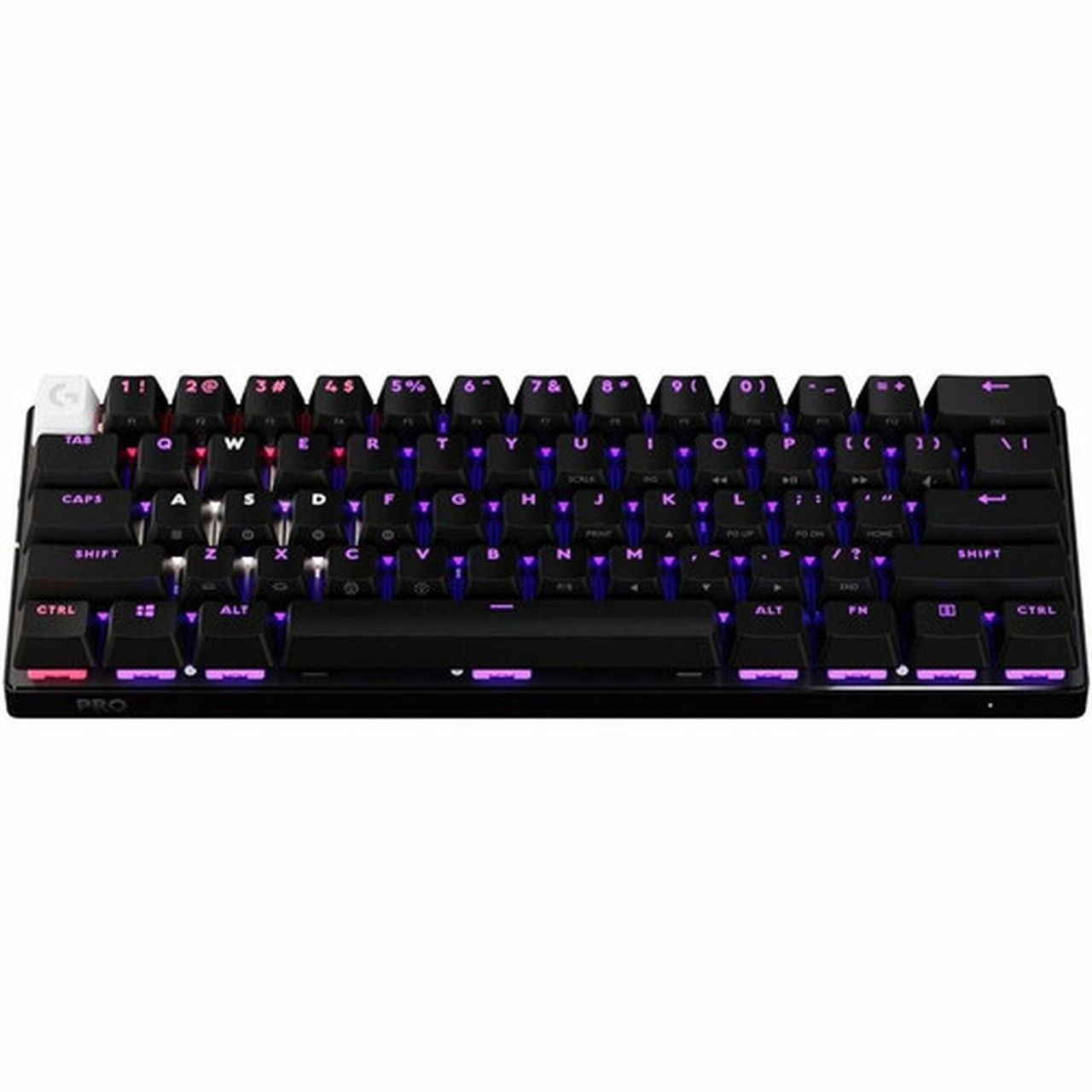 Logitech G PRO X 60 Gaming Keyboard - WiredWireless Connectivity - Bluetooth - 3281 ft 10000 mm - 240 GHz - USB 20 Type A - RGB 920-012164
