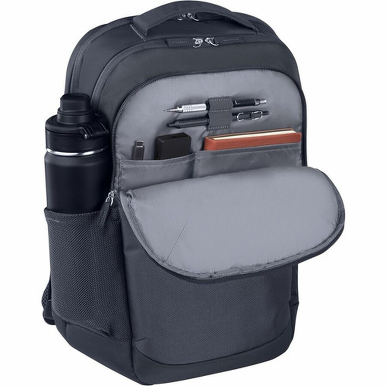 HP Everyday Carrying Case Backpack for 16 to 161 Notebook - Odyssey Gray - Water Resistant Bump Resistant Scratch Resistant - - A08KLUT