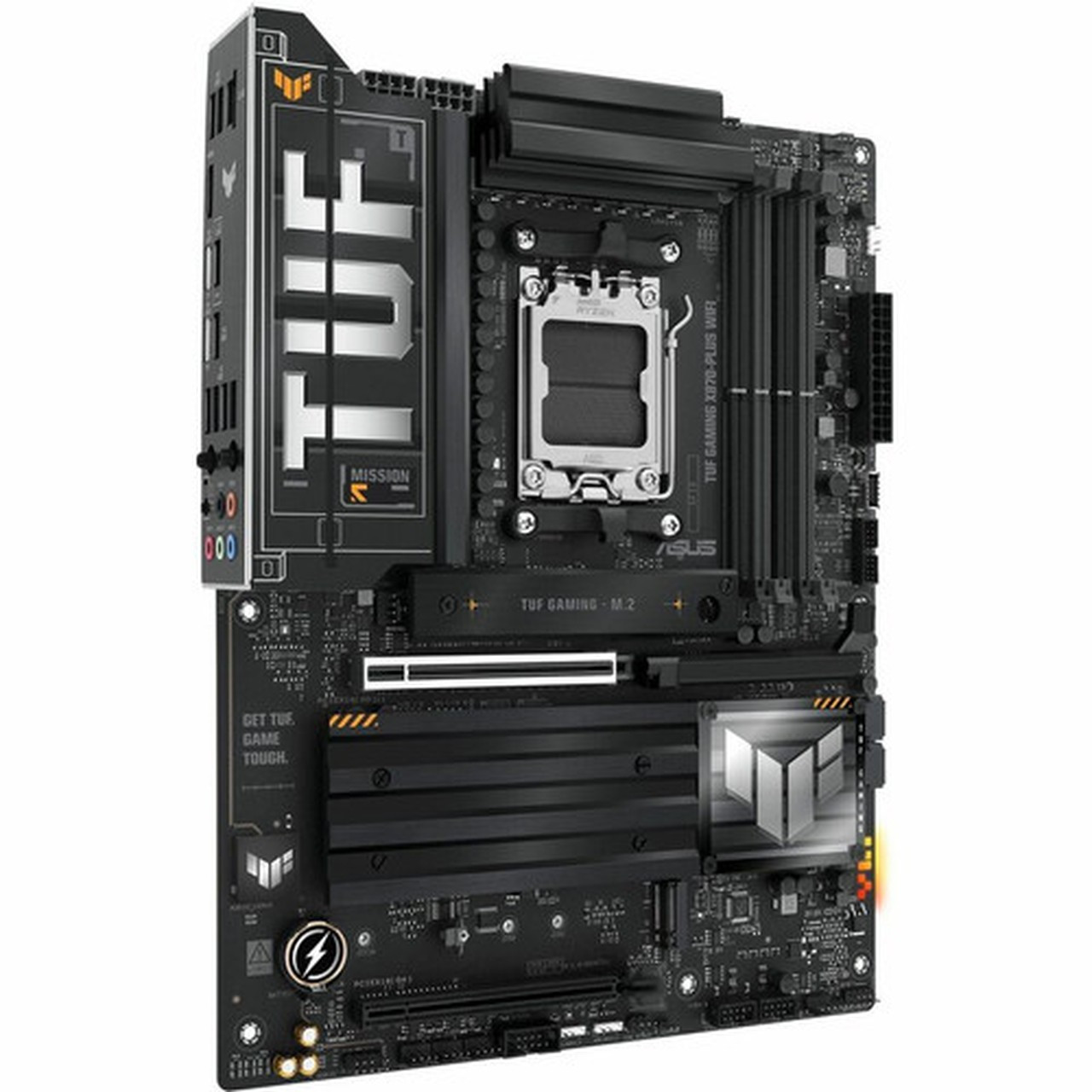 TUF TUF GAMING X870-PLUS WIFI Gaming Desktop Motherboard - AMD X870 Chipset - Socket AM5 - ATX - Ryzen 7 Ryzen 8 Ryzen 9 Processor - TUF GAMING X870-PLUS WIFI