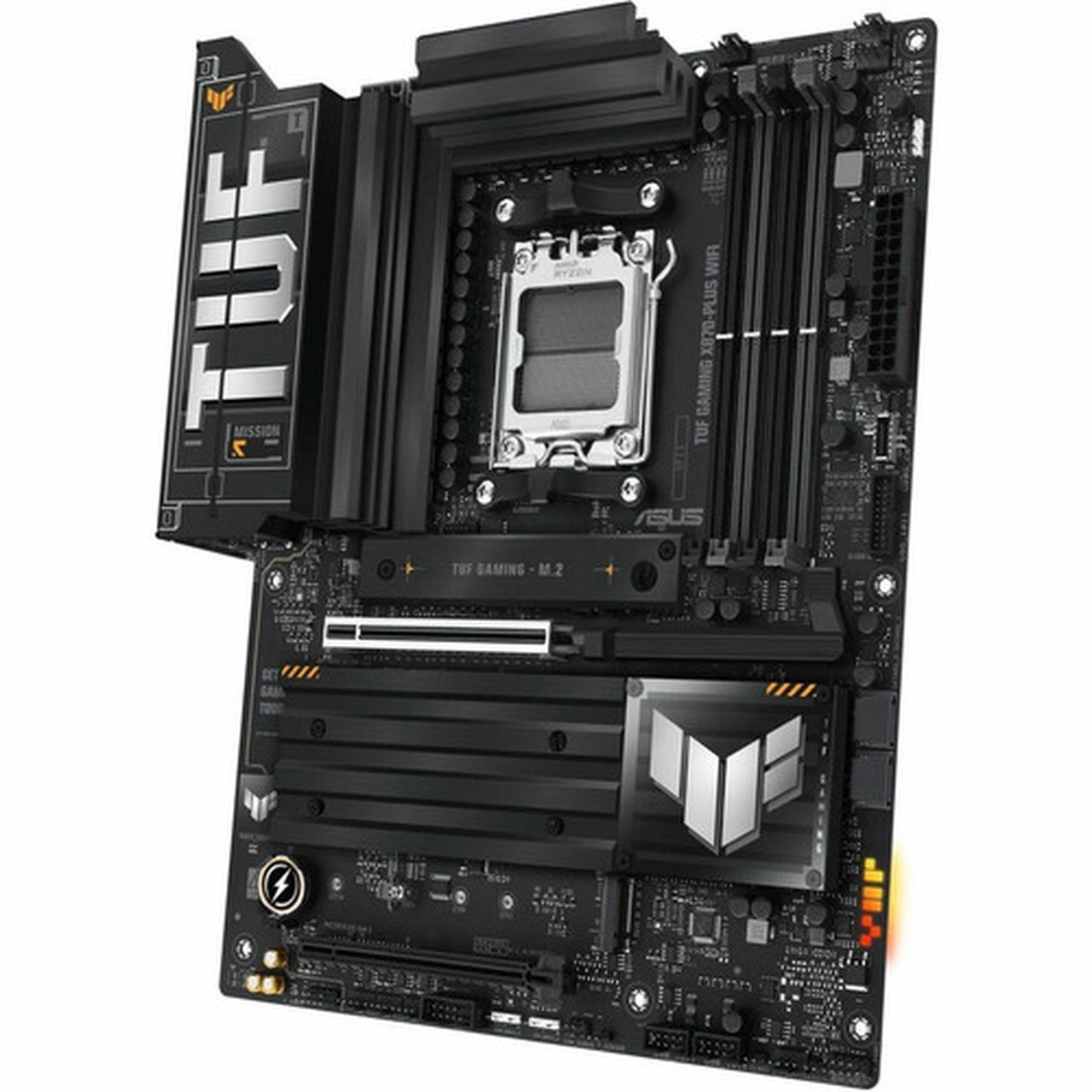 TUF TUF GAMING X870-PLUS WIFI Gaming Desktop Motherboard - AMD X870 Chipset - Socket AM5 - ATX - Ryzen 7 Ryzen 8 Ryzen 9 Processor - TUF GAMING X870-PLUS WIFI