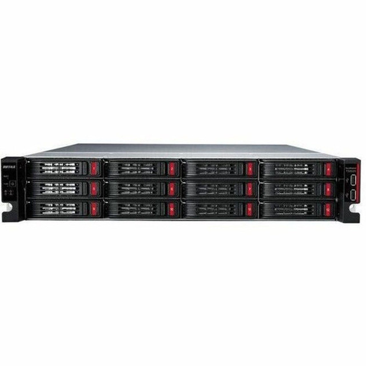 Buffalo TS51220RH SANNAS Storage System - Annapurna Labs Alpine AL524 Quad-core 4 Core 204 GHz - 12 x HDD Supported - 12 x HDD - - TS51220RH12012
