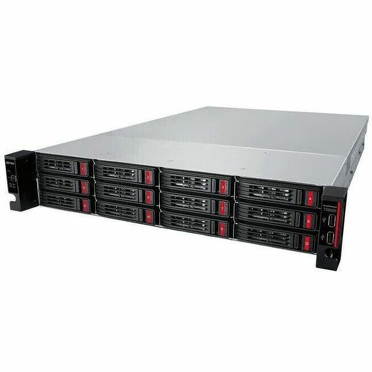 Buffalo TS51220RH SANNAS Storage System - Annapurna Labs Alpine AL524 Quad-core 4 Core 204 GHz - 12 x HDD Supported - 12 x HDD - - TS51220RH12012