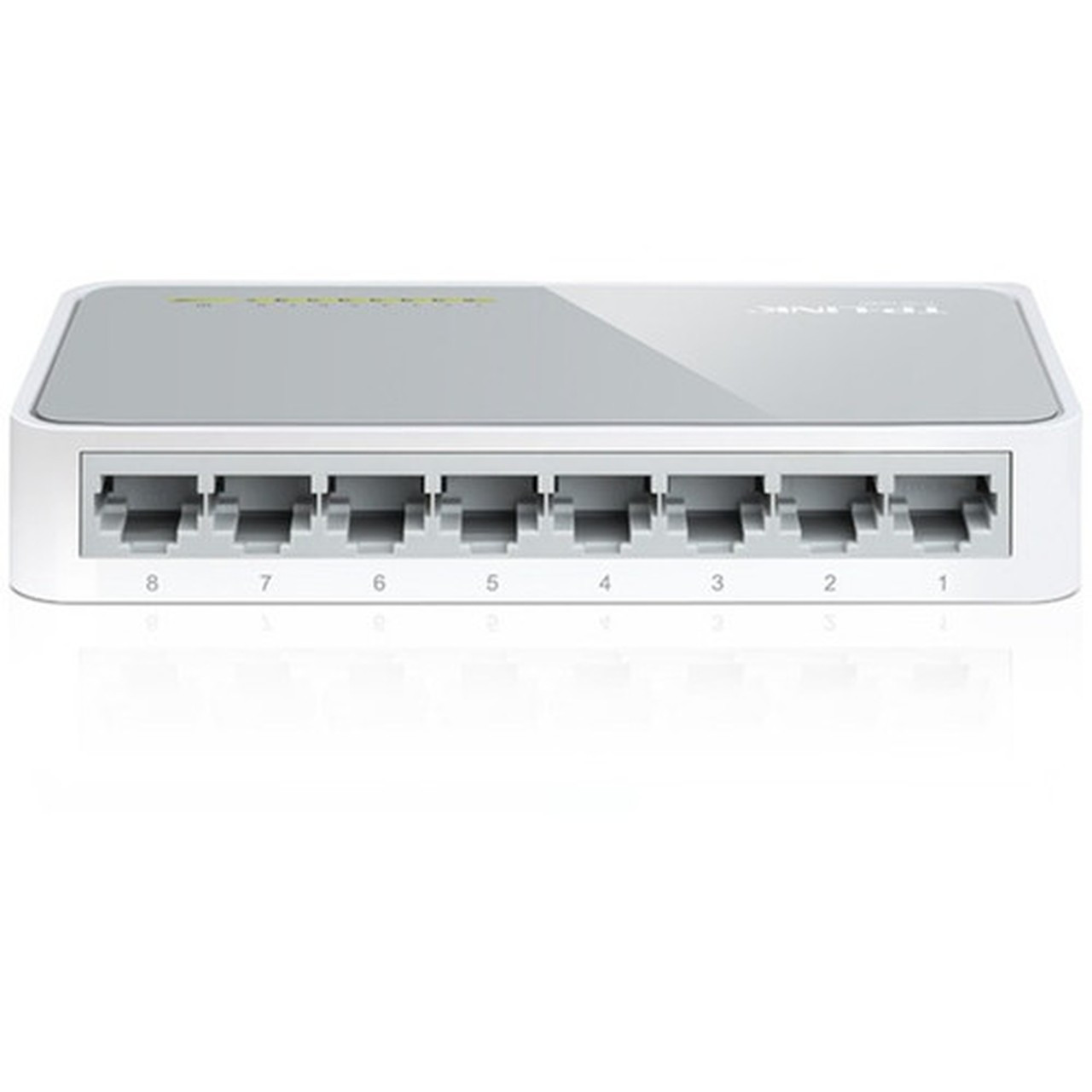 TP-Link 8-Port 10100Mbps Desktop Switch - 8 Ports - Fast Ethernet - 10100Base-TX - 2 Layer Supported - 2 W Power Consumption - Pair TL-SF1008D