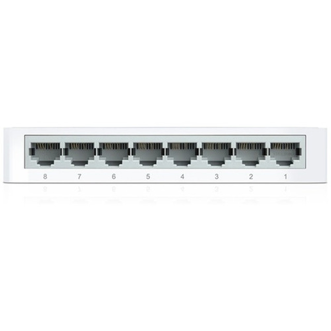 TP-Link 8-Port 10100Mbps Desktop Switch - 8 Ports - Fast Ethernet - 10100Base-TX - 2 Layer Supported - 2 W Power Consumption - Pair TL-SF1008D