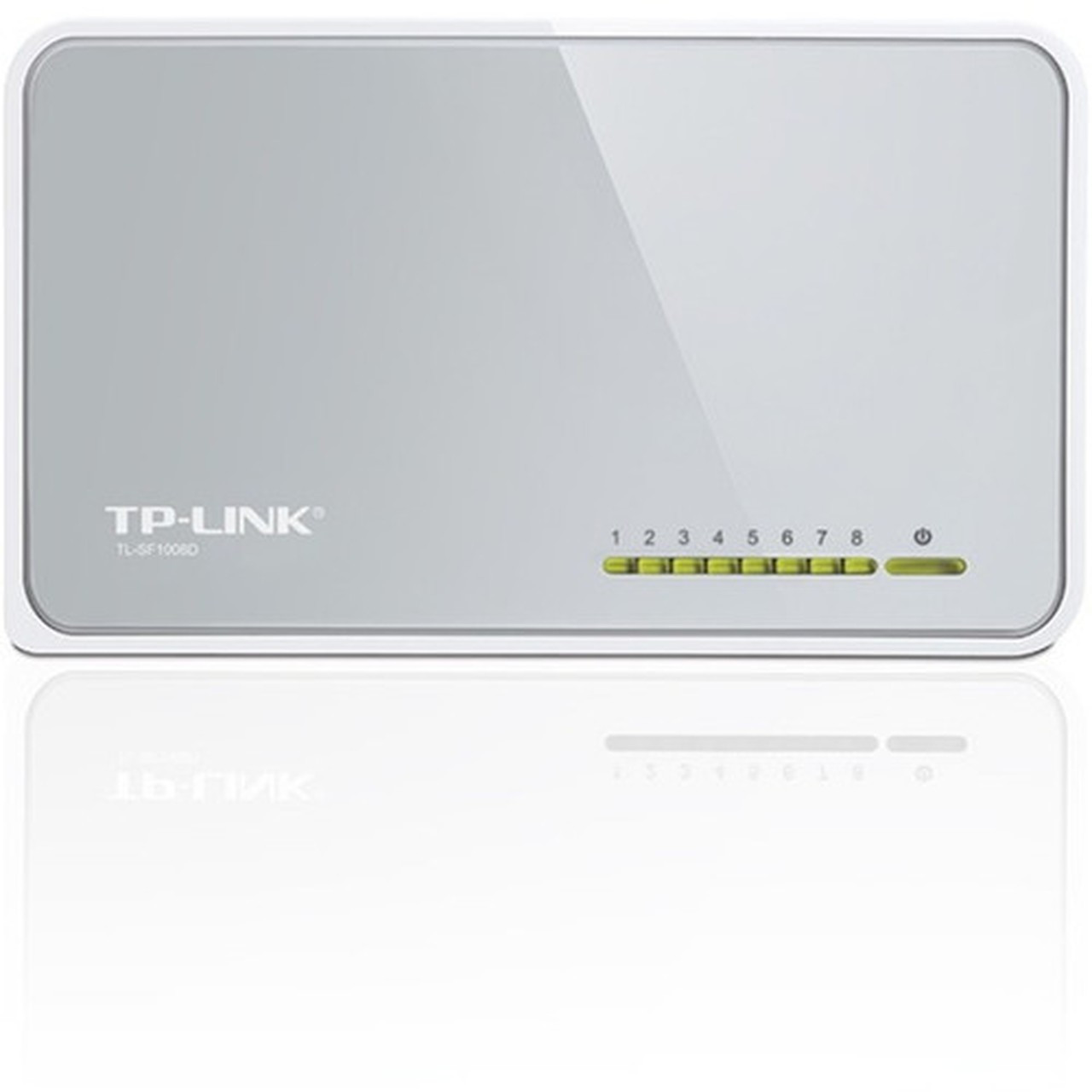 TP-Link 8-Port 10100Mbps Desktop Switch - 8 Ports - Fast Ethernet - 10100Base-TX - 2 Layer Supported - 2 W Power Consumption - Pair TL-SF1008D