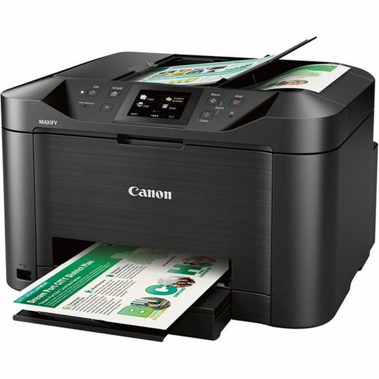 Canon MAXIFY MB5120 Wired  Wireless Inkjet Multifunction Printer - Color - CopierFaxPrinterScanner - 600 x 1200 dpi Print - Duplex 0960C003