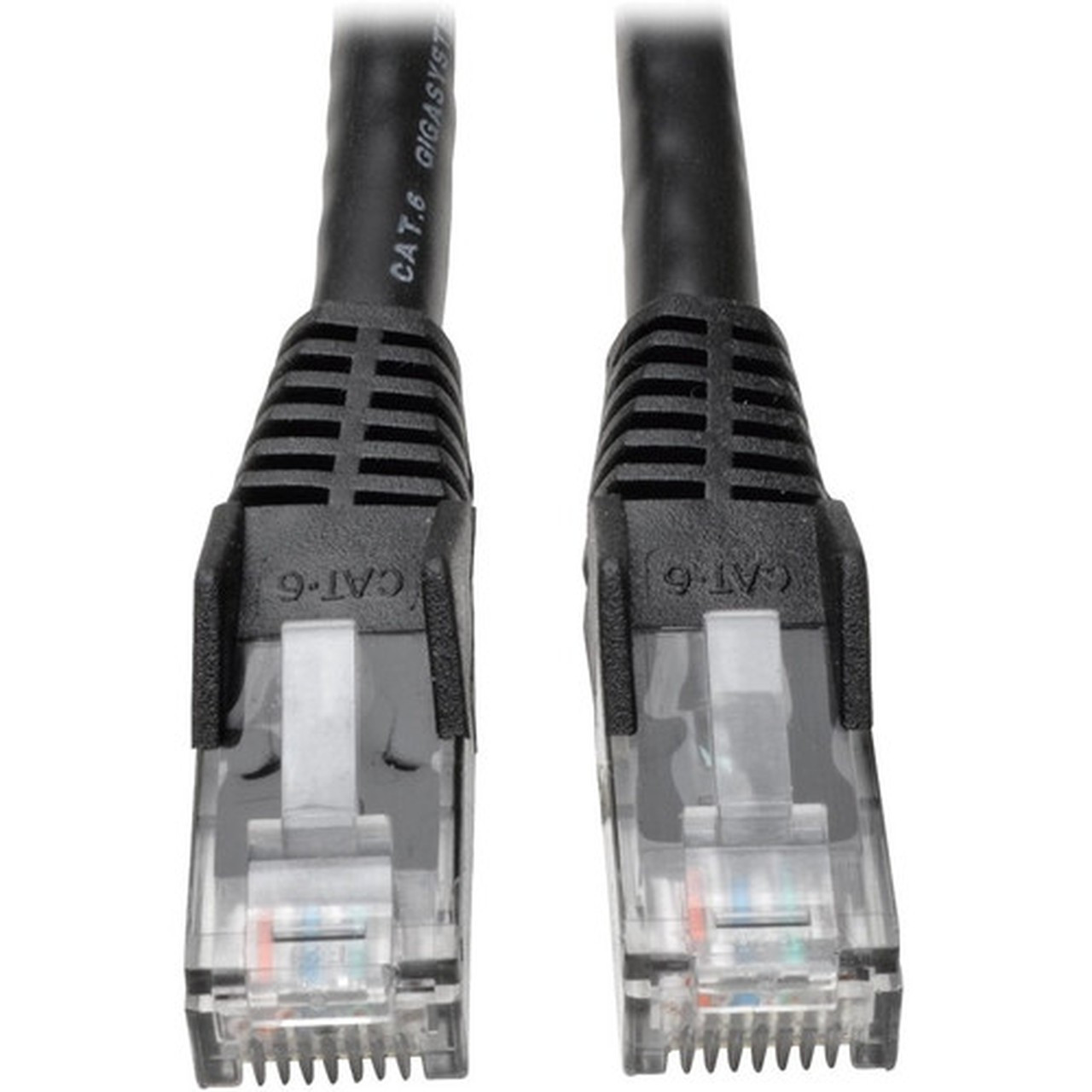 Tripp Lite by Eaton Cat6 UTP Patch Network Cable - 75 ft Category 6 Network Cable for Network Device - First End 1 x RJ-45 Network - N201-075-BK