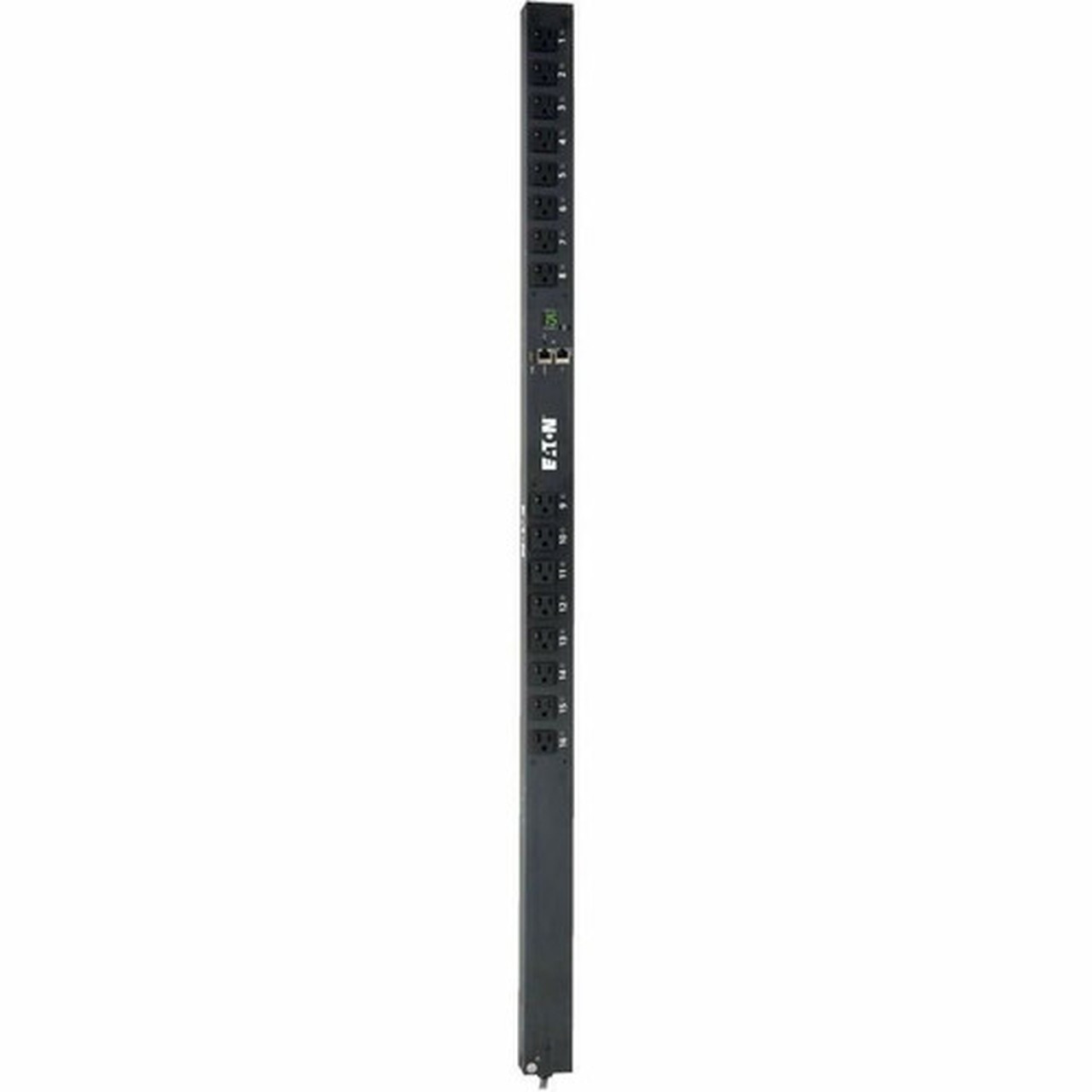 Tripp Lite by Eaton PDUMV15NETLX 16-Outlet PDU - Switched - NEMA 5-15P - 16 x NEMA 5-15R - 120 V AC - 0U - Vertical - Rack-mountable - PDUMV15NETLX