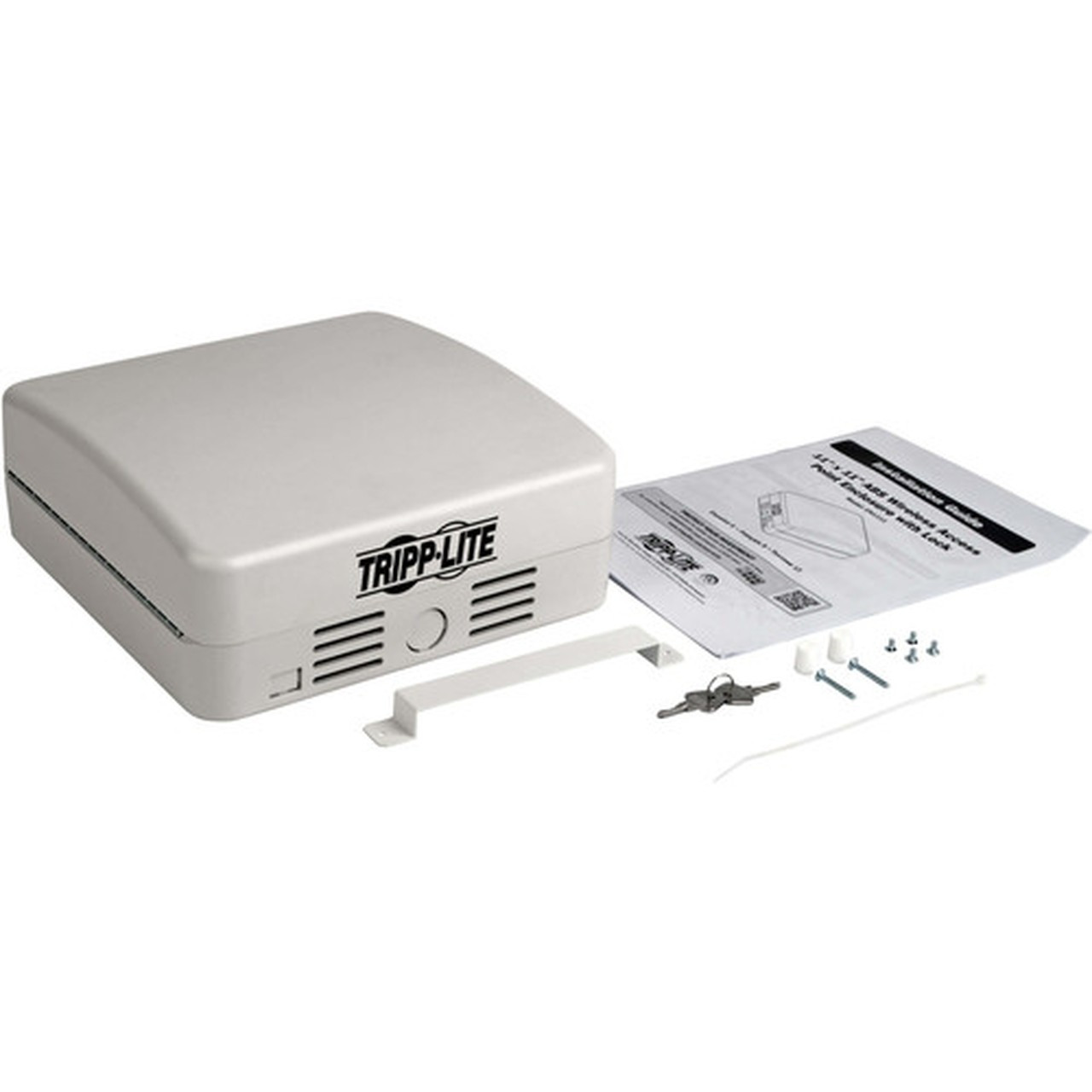Tripp Lite by Eaton EN1111 Mounting Box for Wireless Access Point Router Modem - White - White EN1111