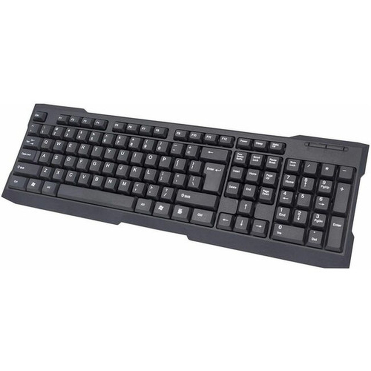 Manhattan Enhanced Keyboard - Cable Connectivity - USB 11 Interface - Windows XP Windows Vista Windows 7 Windows 81 Windows 10 - 175708