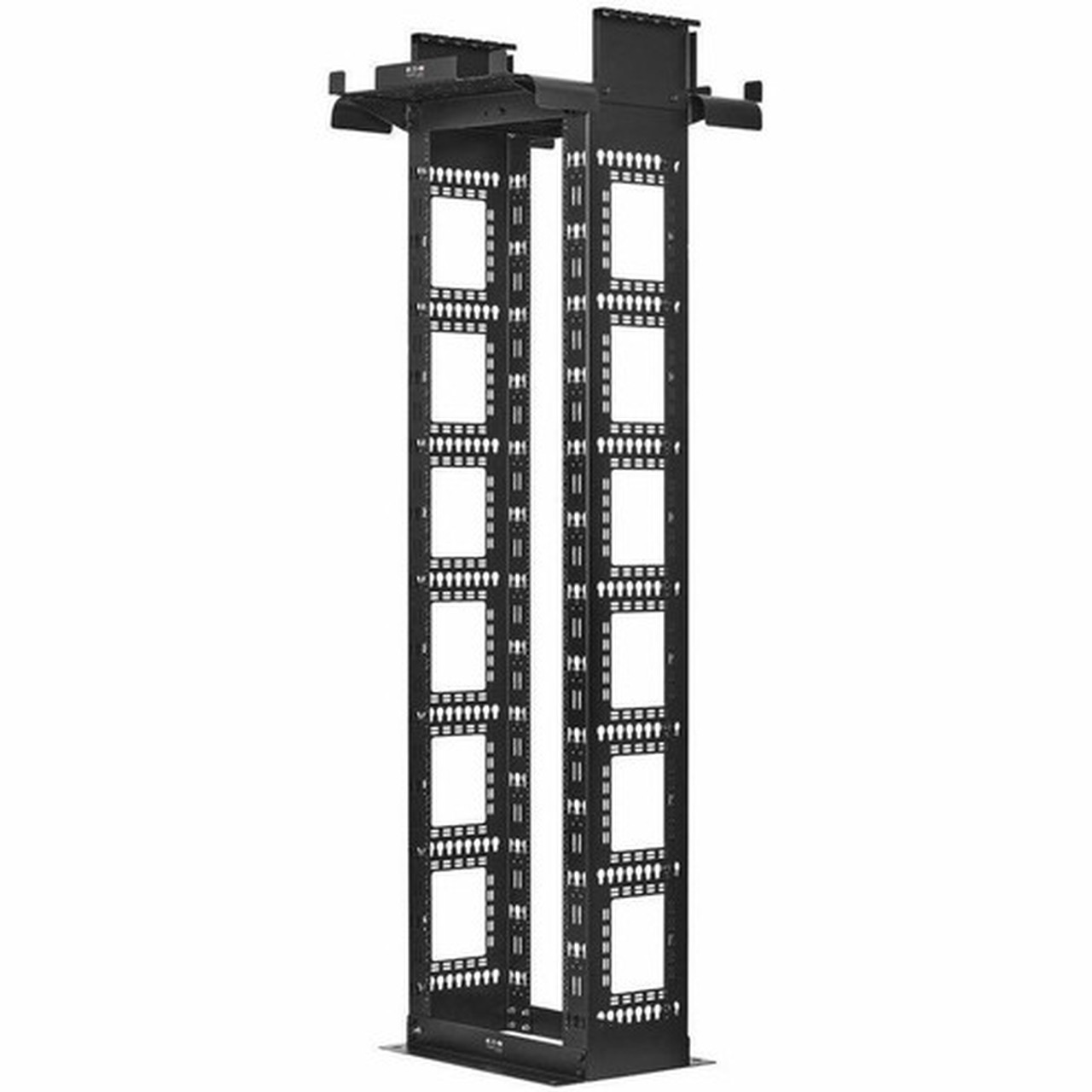 Tripp Lite by Eaton SmartRack 45U Heavy-Duty 2-Post Open Frame Rack 12-Inch Deep - For Networking Switch PDU Patch Panel Server SR2POSTDP12HD