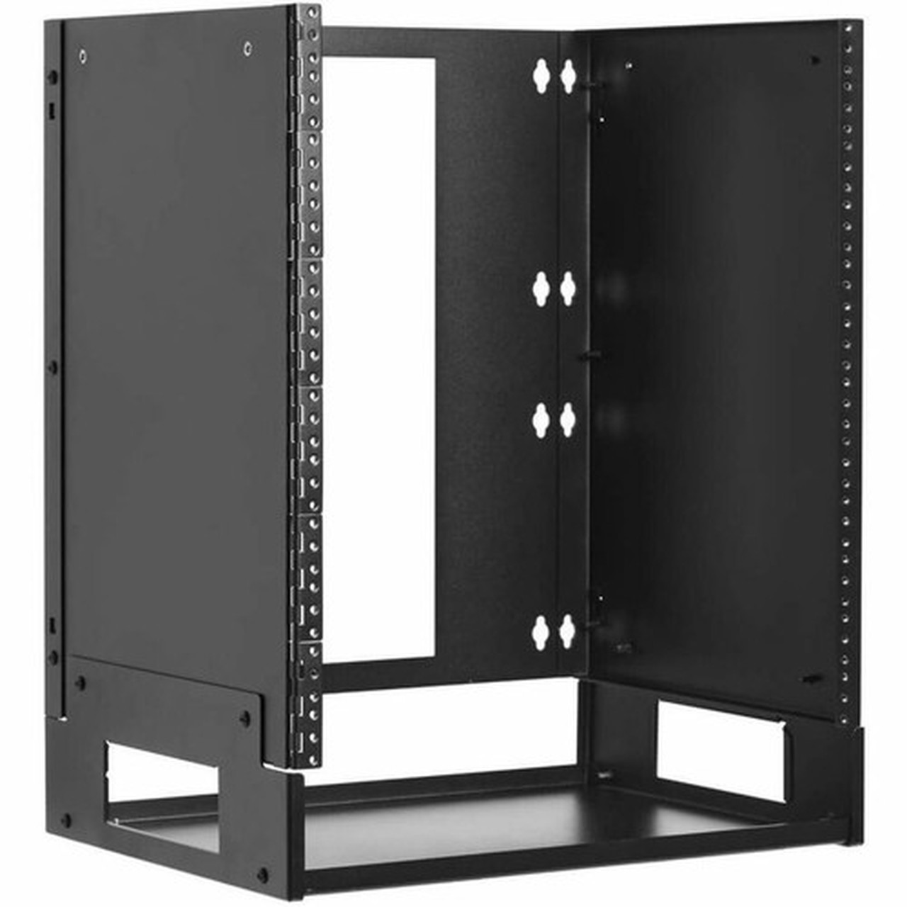 Tripp Lite by Eaton 12U Wall-Mount Bracket with Shelf for Small Switches and Patch Panels Hinged - For Patch Panel Switch UPS - x SRWO12UBRKTSHEL