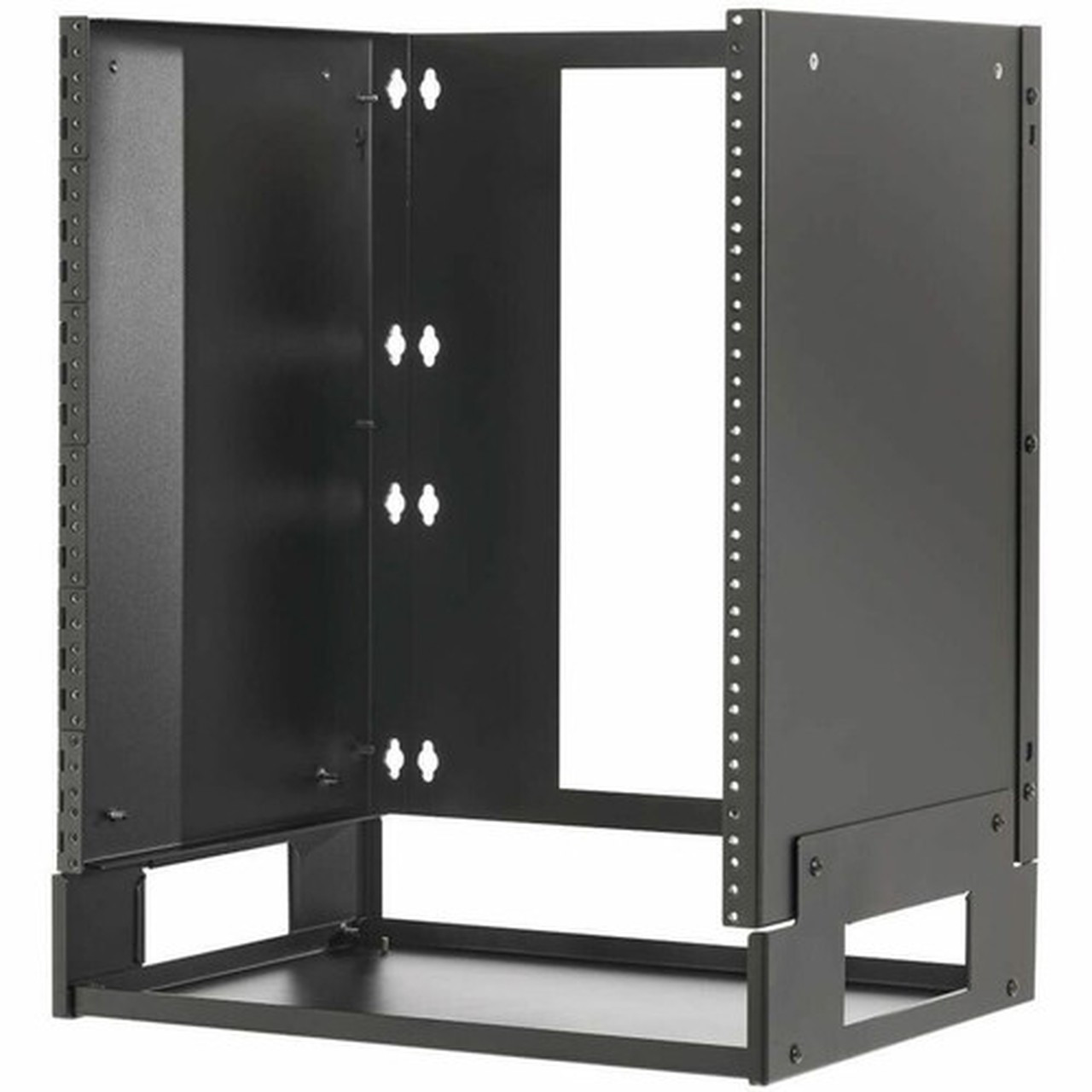 Tripp Lite by Eaton 12U Wall-Mount Bracket with Shelf for Small Switches and Patch Panels Hinged - For Patch Panel Switch UPS - x SRWO12UBRKTSHEL