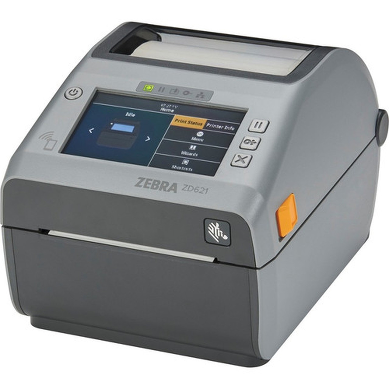 Zebra ZD621 Desktop Direct Thermal Printer - Monochrome - LabelReceipt Print - Ethernet - USB - USB Host - Real Time Clock - 409 - ZD6A042-D01F00GA