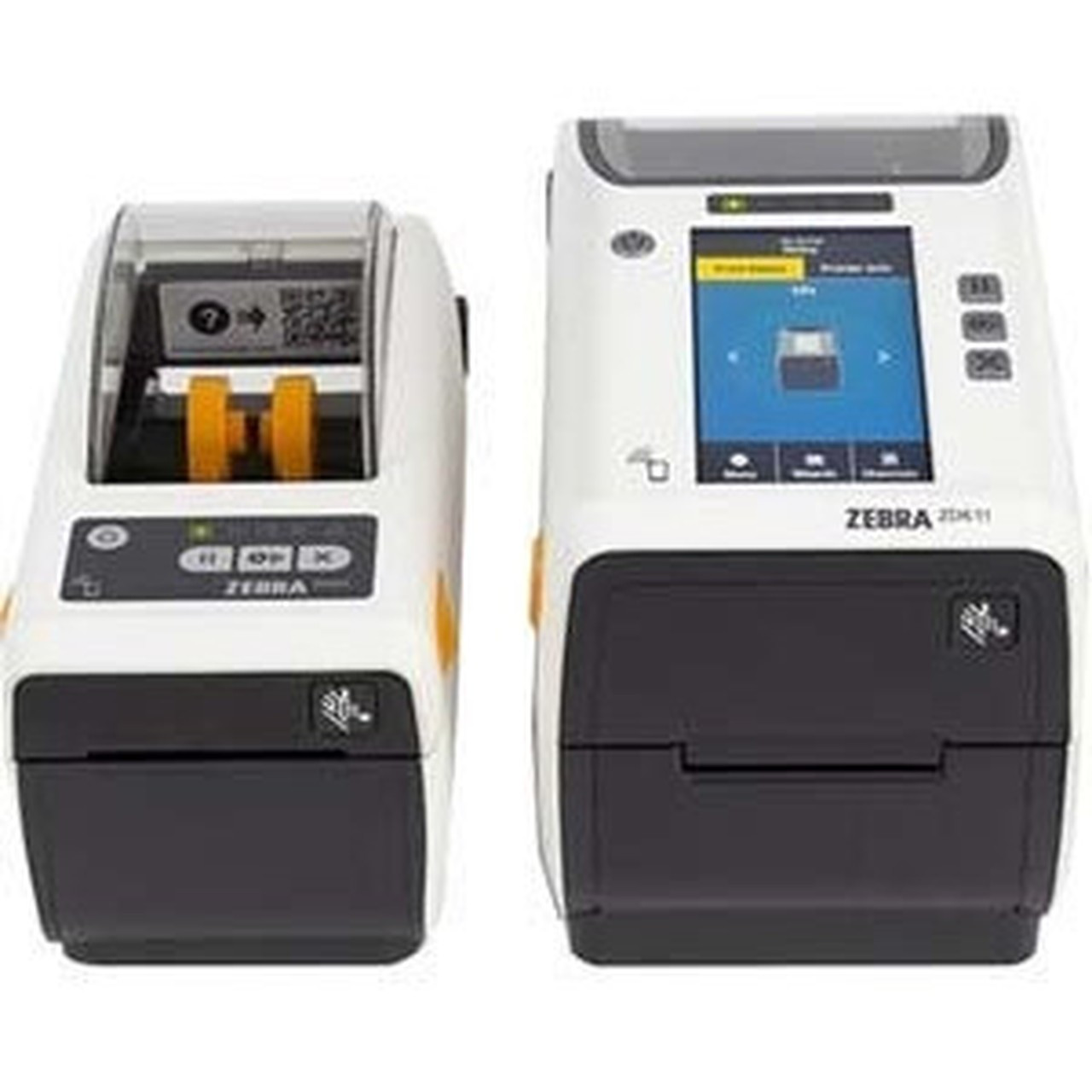 Zebra ZD611t-HC Desktop Thermal Transfer Printer - Monochrome - Label Print - Fast Ethernet - USB - USB Host - Bluetooth - US - 43 - ZD6AH23-T01E00EZ