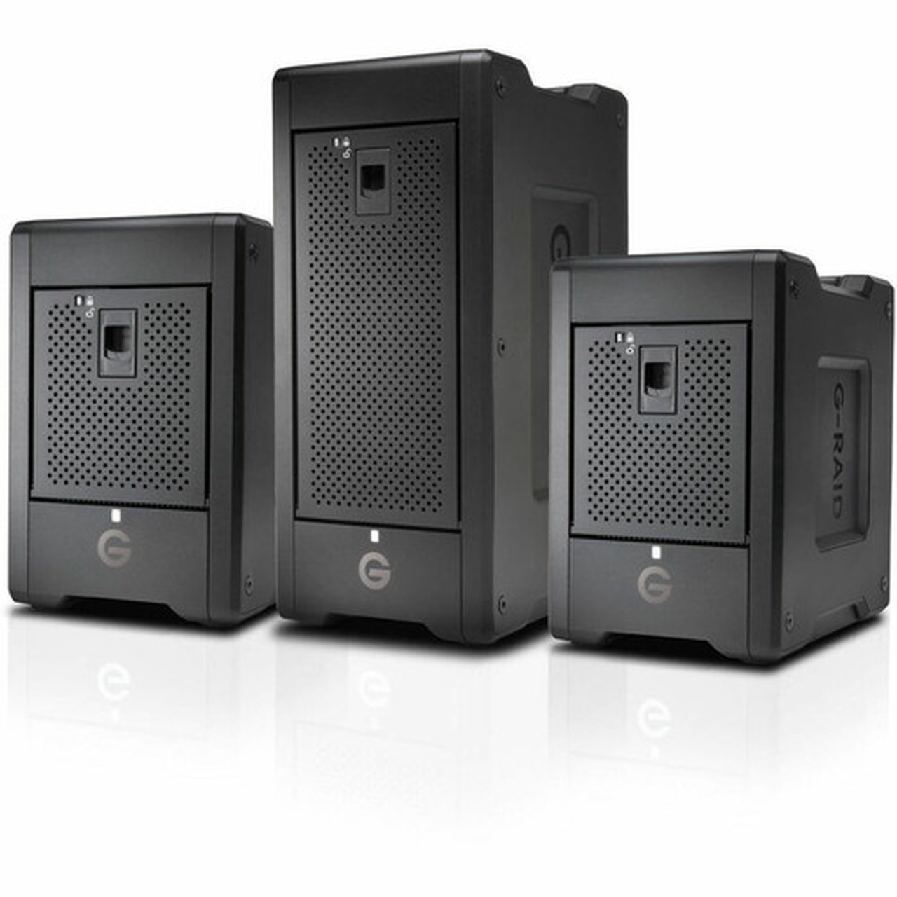 SanDisk Professional G-RAID Shuttle 4 DAS Storage System - 4 x HDD Supported - 80 TB Supported HDD Capacity - 4 x HDD Installed - 80 - SDPH34H-080T-NBAAB