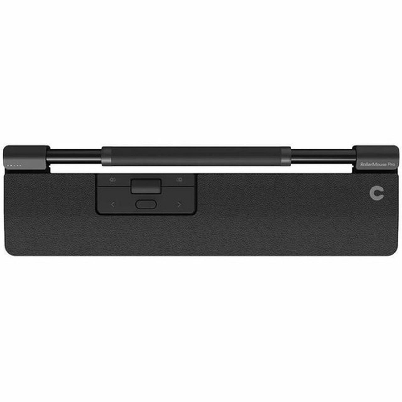 Contour RollerMouse Pro - Vegan Leather - Slim - Wireless - Black - 2800 dpi - Scroll Wheel - 6 Programmable Buttons CDRMPRO10110