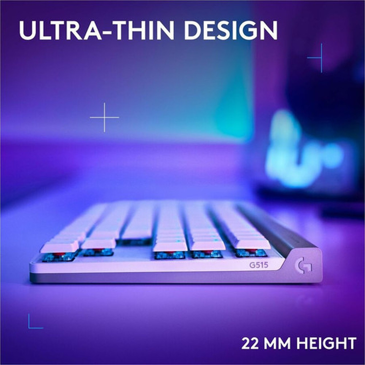 Logitech G515 Lightspeed TKL Gaming Keyboard - WiredWireless Connectivity - Bluetooth - USB Type A Interface - RGB LED - Windows 10 920-012537