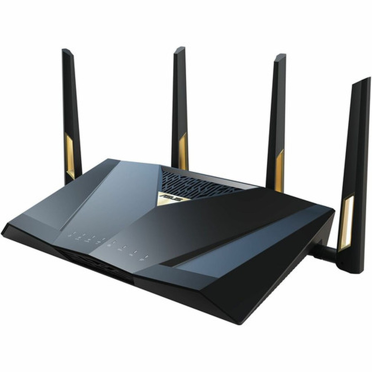 Asus RT-BE88U Wi-Fi 7 IEEE 80211 abgnacaxbe Ethernet Wireless Router - Dual Band - 240 GHz ISM Band - 5 GHz UNII Band - 4 x x RT-BE88U