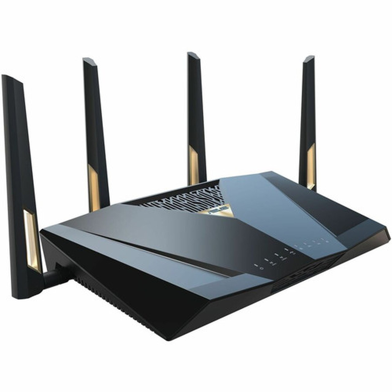 Asus RT-BE88U Wi-Fi 7 IEEE 80211 abgnacaxbe Ethernet Wireless Router - Dual Band - 240 GHz ISM Band - 5 GHz UNII Band - 4 x x RT-BE88U