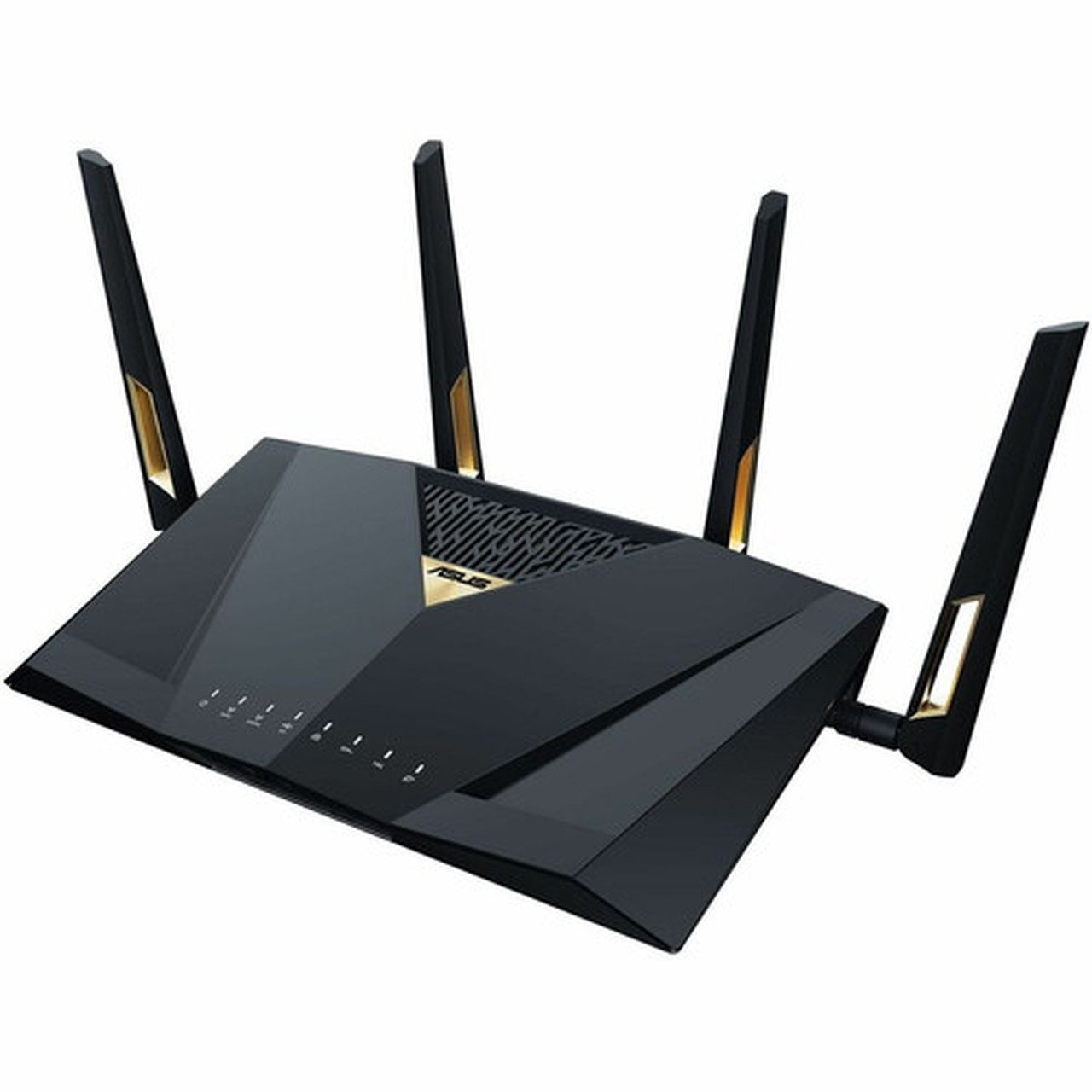 Asus RT-BE88U Wi-Fi 7 IEEE 80211 abgnacaxbe Ethernet Wireless Router - Dual Band - 240 GHz ISM Band - 5 GHz UNII Band - 4 x x RT-BE88U