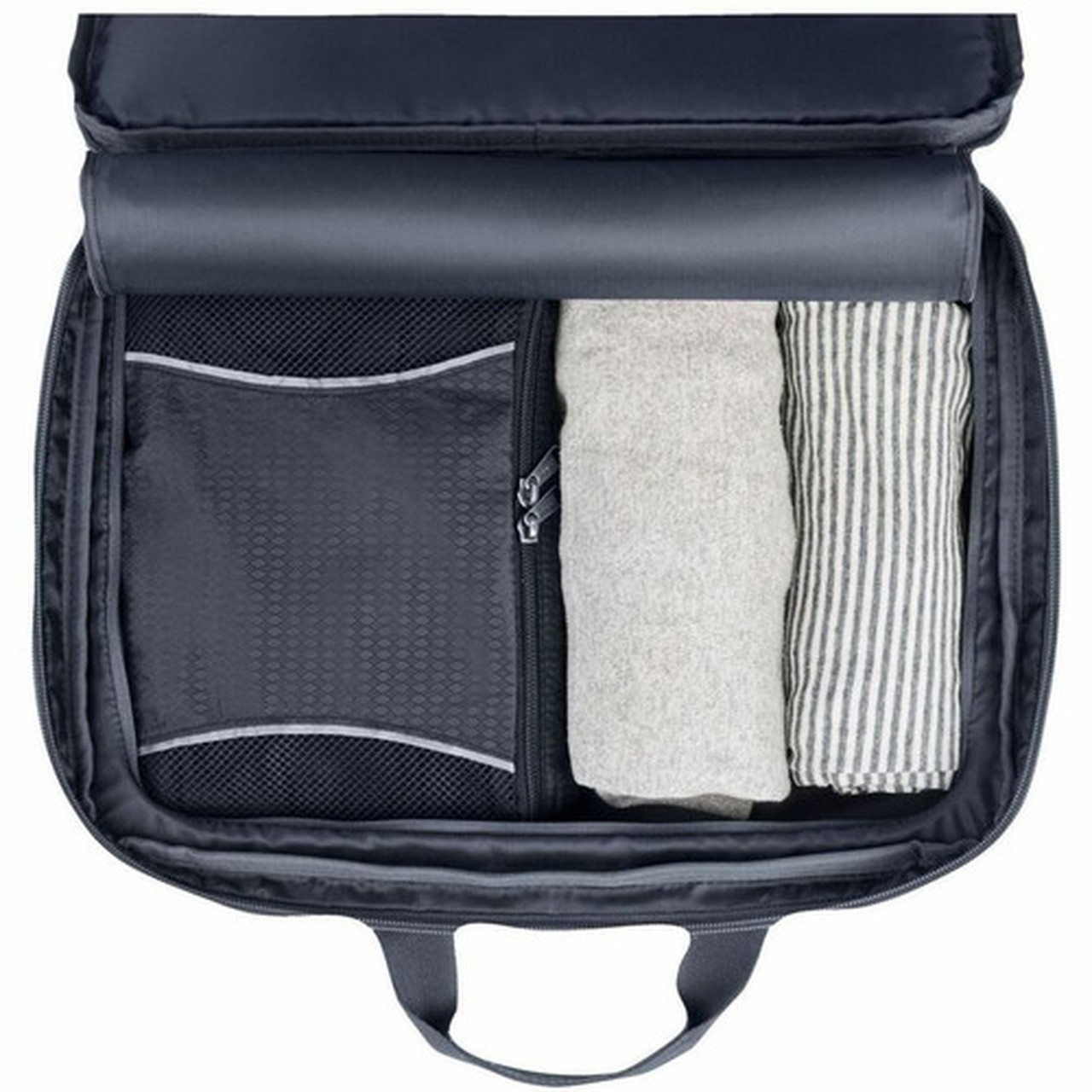 HP Travel Plus Carrying Case Backpack for 16 to 161 Notebook - Graphite Blue - Water Resistant Bump Resistant RFID Resistant - A2CE1AA