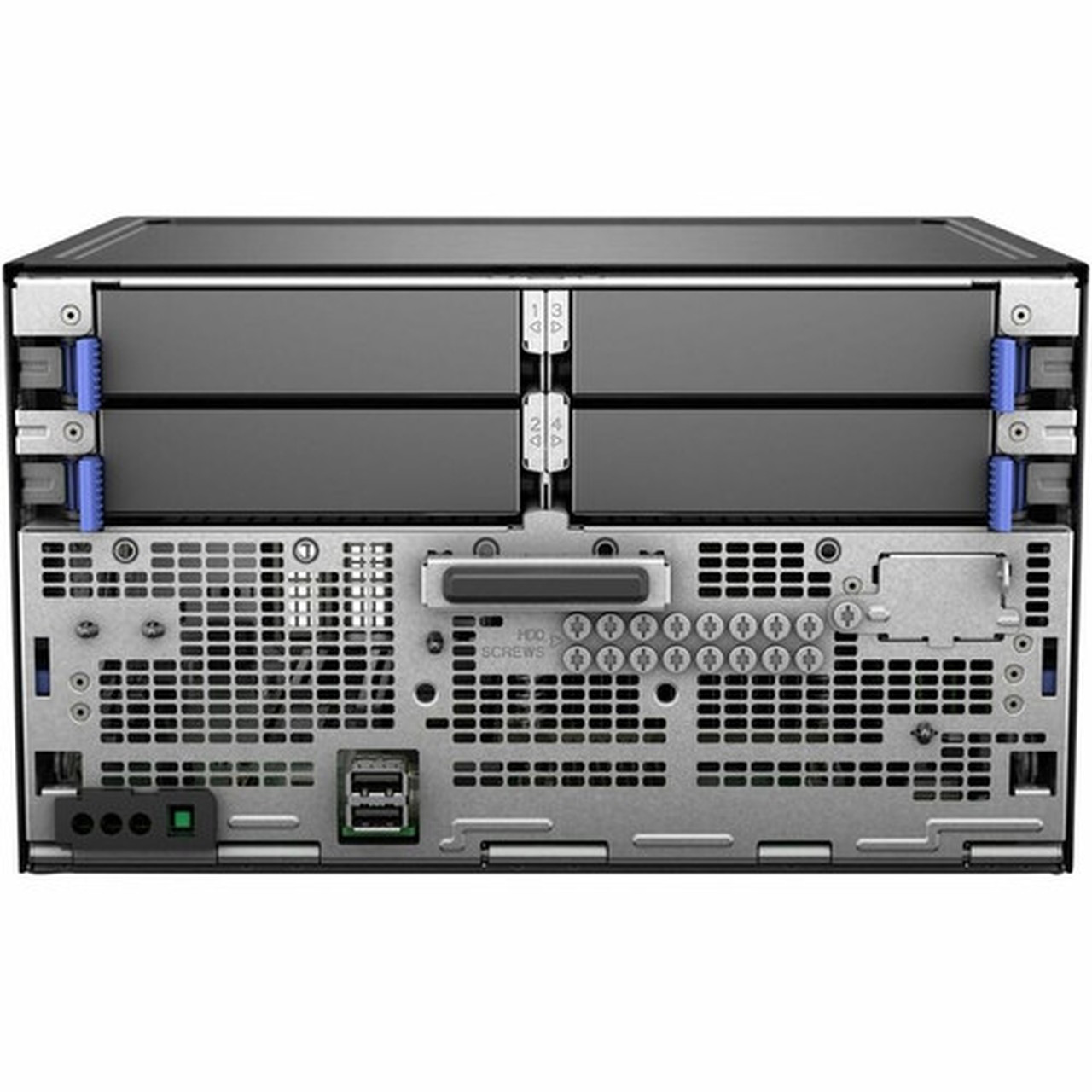 HPE ProLiant MicroServer Gen11 Ultra Micro Tower Server - 1 x Intel Pentium Gold G7400 370 GHz - 16 GB RAM - 1 TB HDD - Serial - C262 P74439-005
