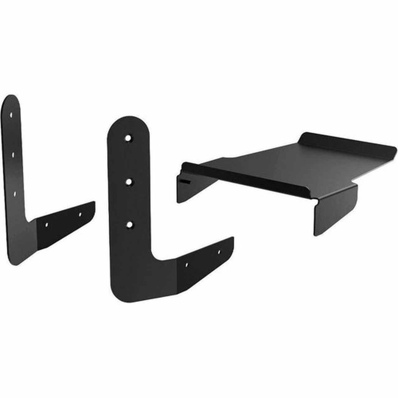 Compulocks BMTRAY02B Mounting Tray for Printer - Black - 227 kg Load Capacity - 1 - Aluminum Steel High-grade Aluminum BMTRAY02B