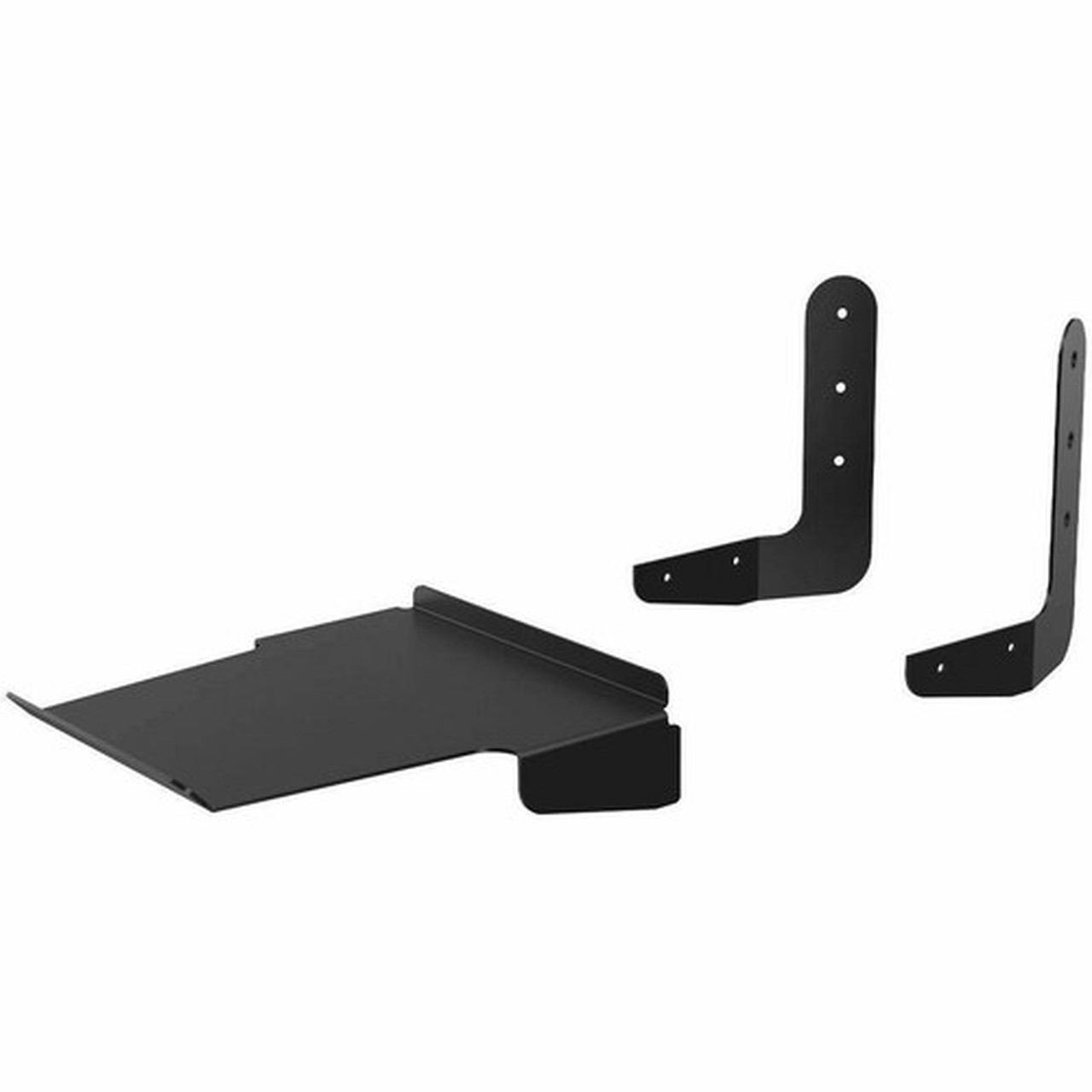 Compulocks BMTRAY02B Mounting Tray for Printer - Black - 227 kg Load Capacity - 1 - Aluminum Steel High-grade Aluminum BMTRAY02B