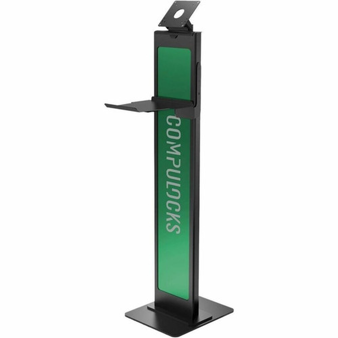 Compulocks BMTRAY02B Mounting Tray for Printer - Black - 227 kg Load Capacity - 1 - Aluminum Steel High-grade Aluminum BMTRAY02B