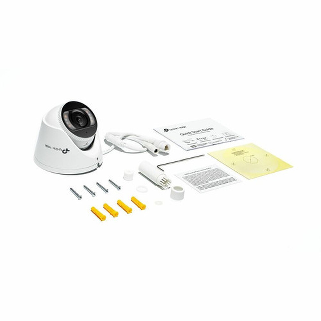 TP-Link InSight InSight S445 4 Megapixel Network Camera - Color - Turret - 9843 ft 30 m InfraredColor Night Vision - H265 - x - INSIGHT S44528MM