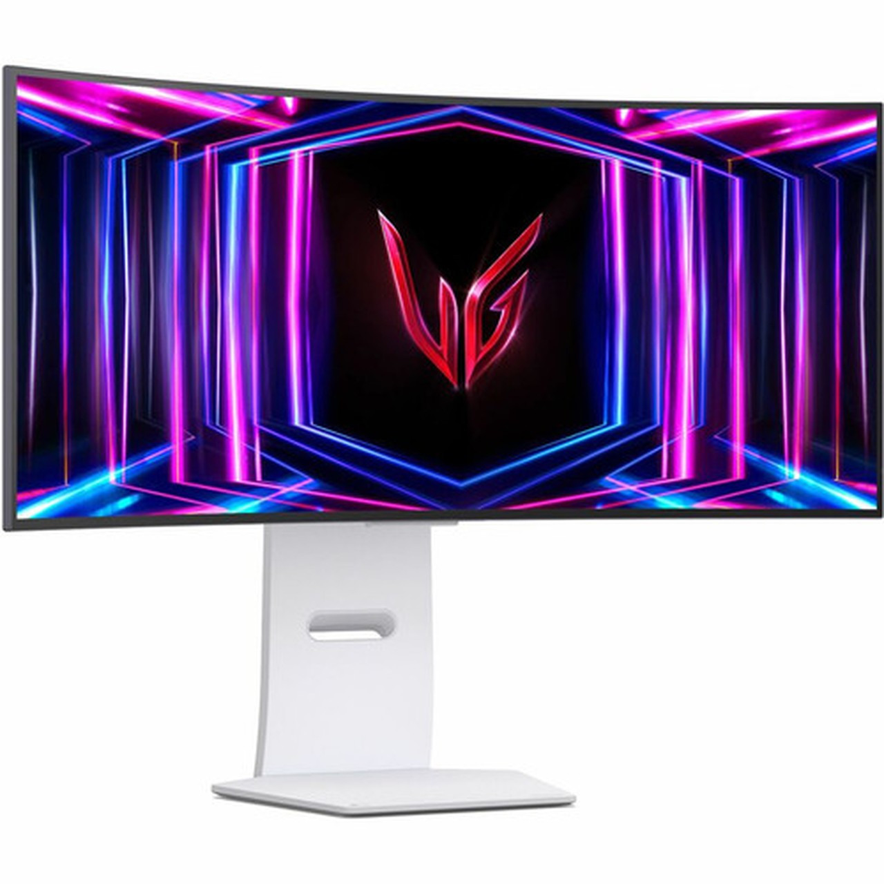 LG UltraGear 34GS95QE-W 34 Class UWQHD Curved Screen Gaming OLED Monitor - 219 - White - 339 Viewable - OLED - 3440 x 1440 - - 275 34GS95QE-W