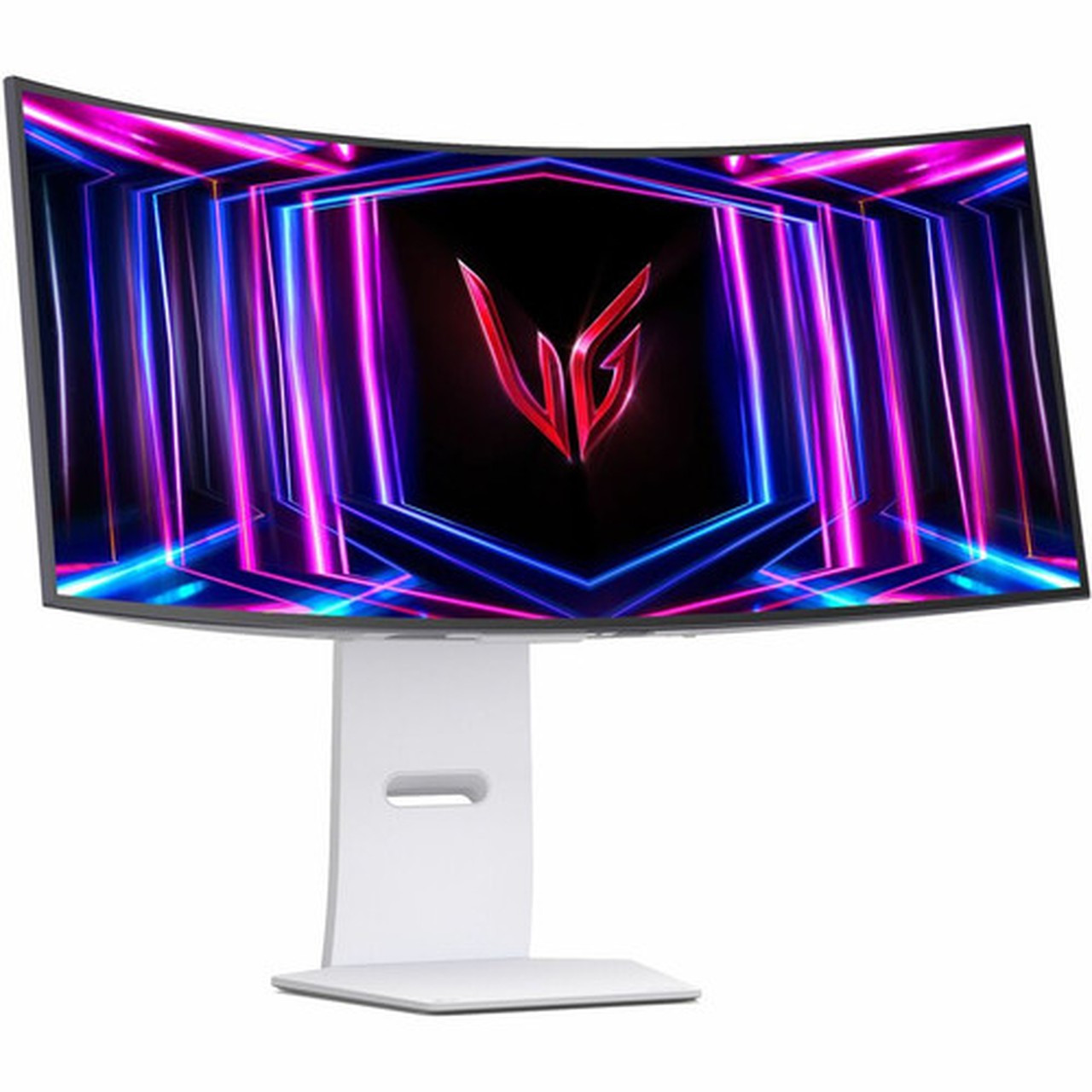 LG UltraGear 34GS95QE-W 34 Class UWQHD Curved Screen Gaming OLED Monitor - 219 - White - 339 Viewable - OLED - 3440 x 1440 - - 275 34GS95QE-W