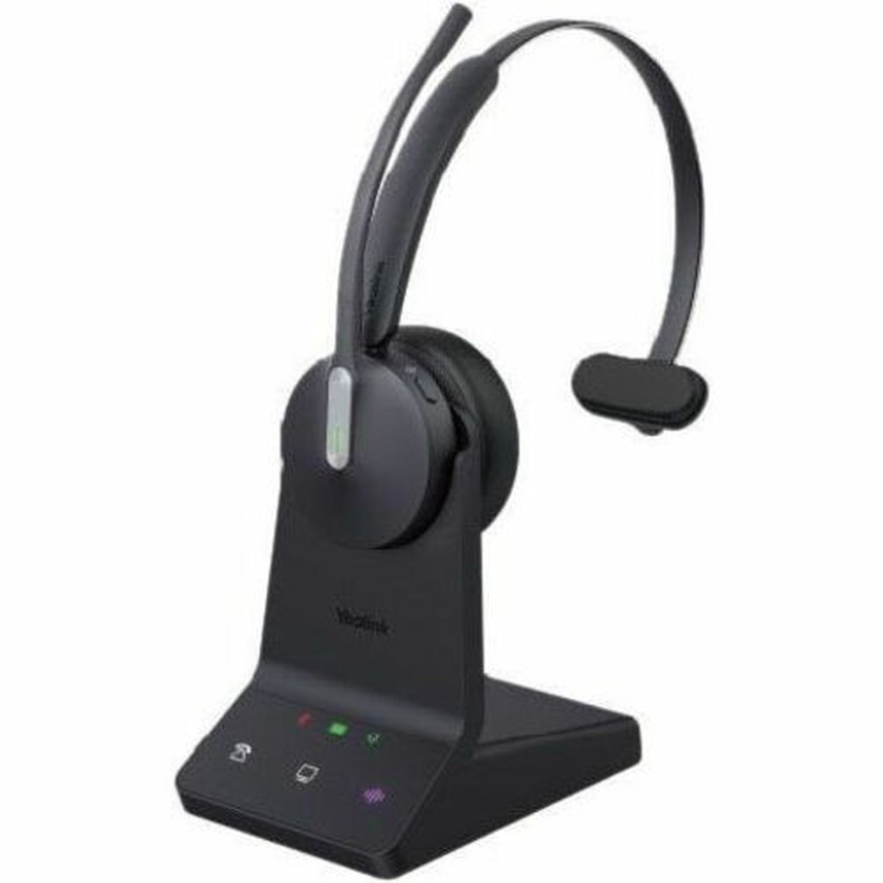 Yealink WH64 Headset - Microsoft Teams Certification - Mono - Wireless - BluetoothDECT - 20 Hz - 20 kHz - Over-the-head On-ear - - - 1208687