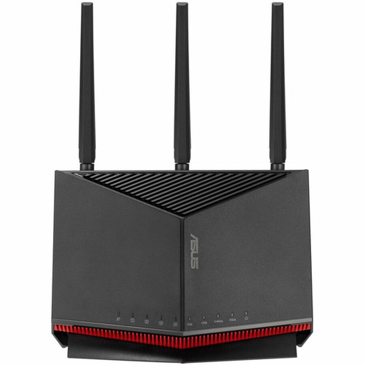 Asus RT-BE86U Wi-Fi 7 IEEE 80211 abgnacaxbe Ethernet Wireless Router - Dual Band - 240 GHz ISM Band - 5 GHz UNII Band - 4 x x RT-BE86U