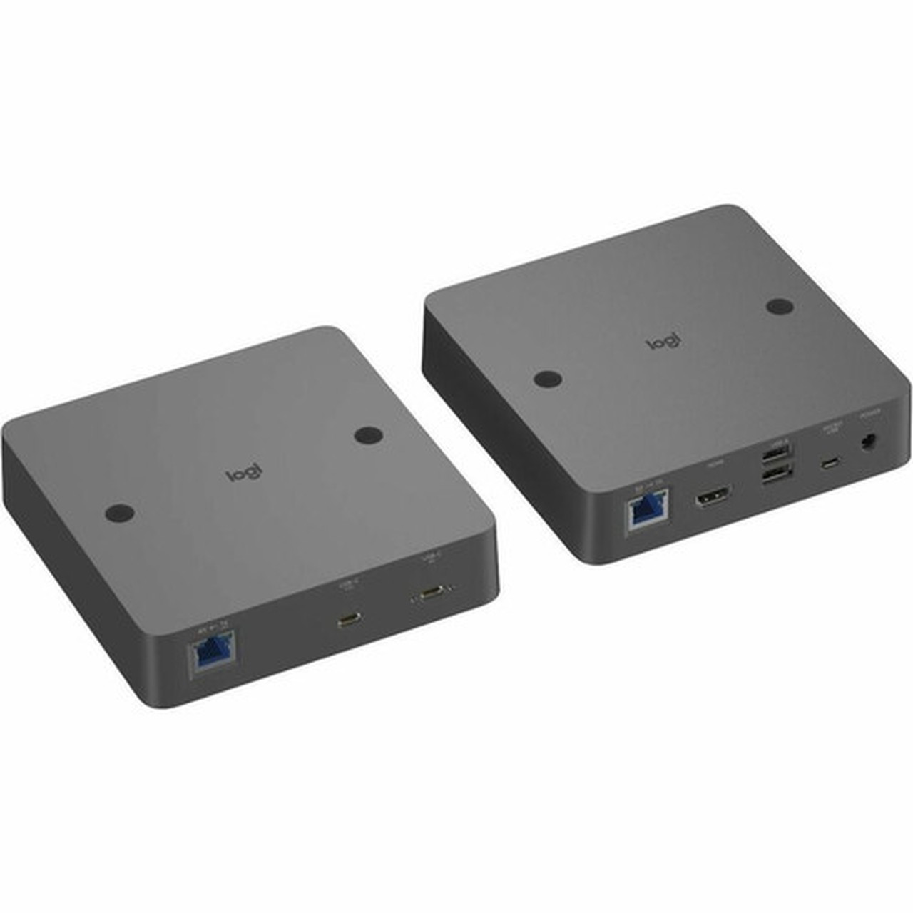 Logitech Extend - 2 x Network RJ-45 - 5 x USB - 1 x HDMI Out - 2160p - 4K - 3840 x 2160 - Twisted Pair - Category 6 Category 6a 5e 952-000188