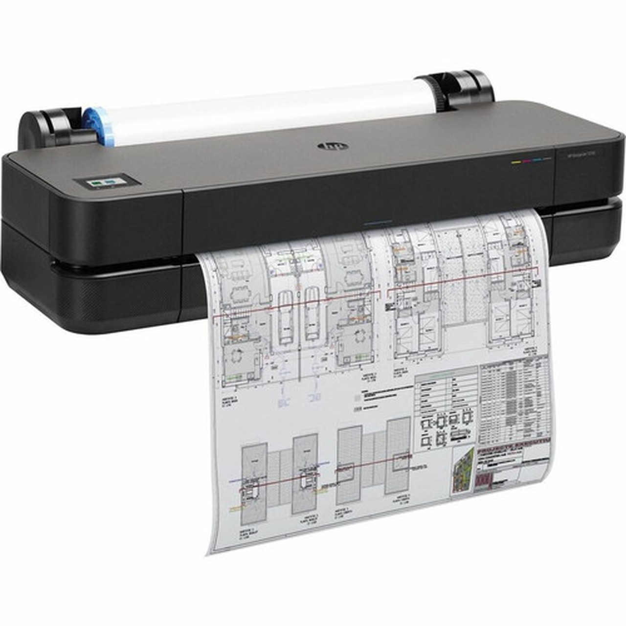 HP Designjet T250 A1 Inkjet Large Format Printer - Includes Printer - 24 Print Width - Color - 30 Second Color Speed - 2400 x 2400 - 5HB06TB1K